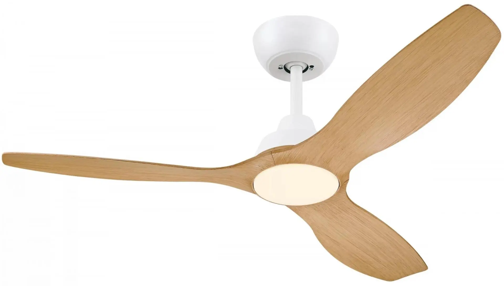 Philips Olas stropní ventilátor a svítidlo 35W+24W 3000/4300/6500K 132cm bílá a dřevo