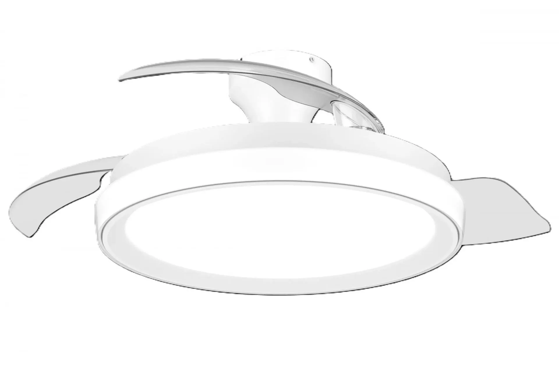 Philips Bliss DC stropní ventilátor a svítidlo 28W+35W bílý