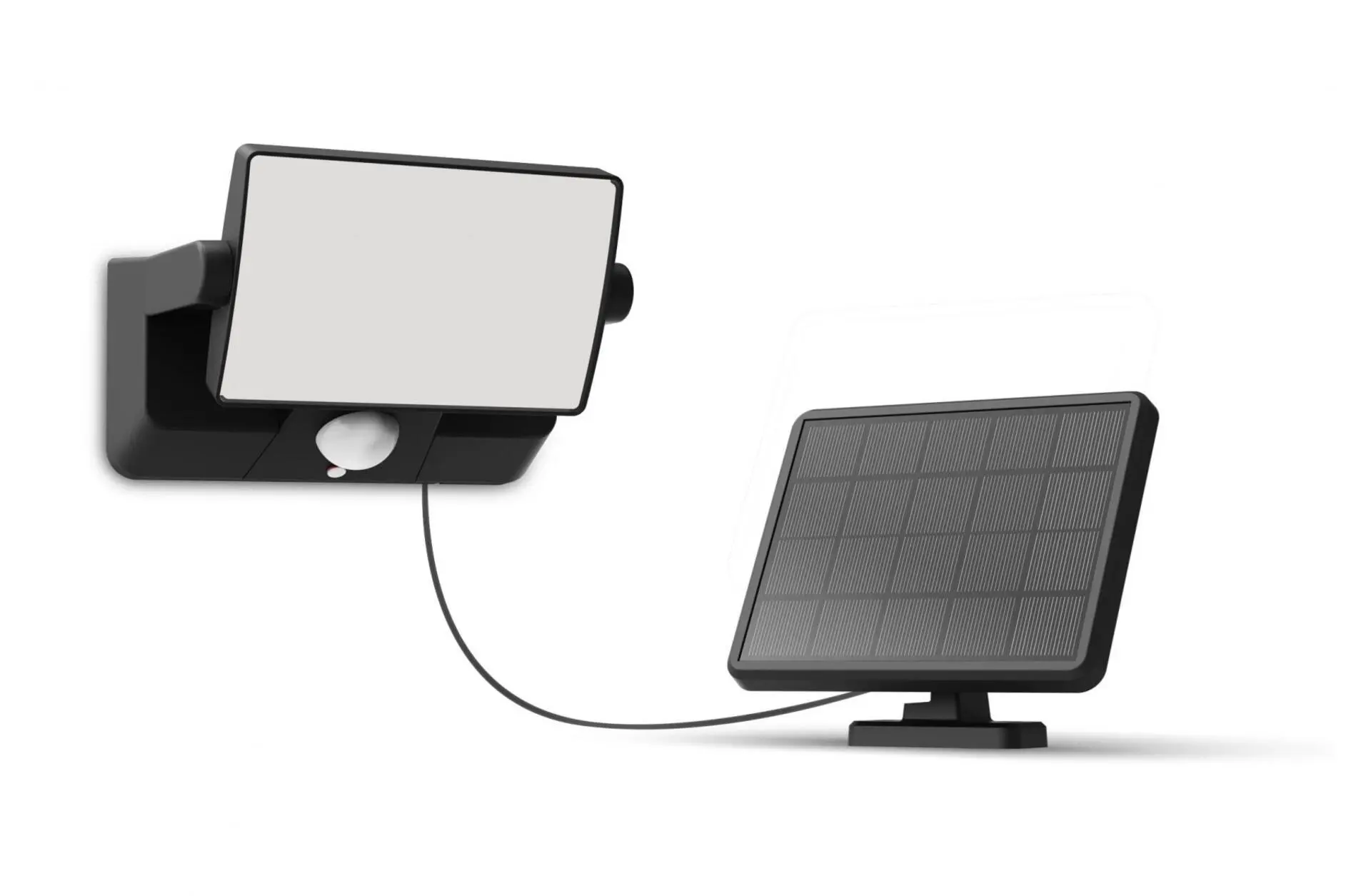 Philips Fyns solární bezpečnostní nástěnné svítidlo 8,2W 3000K se senzorem černé