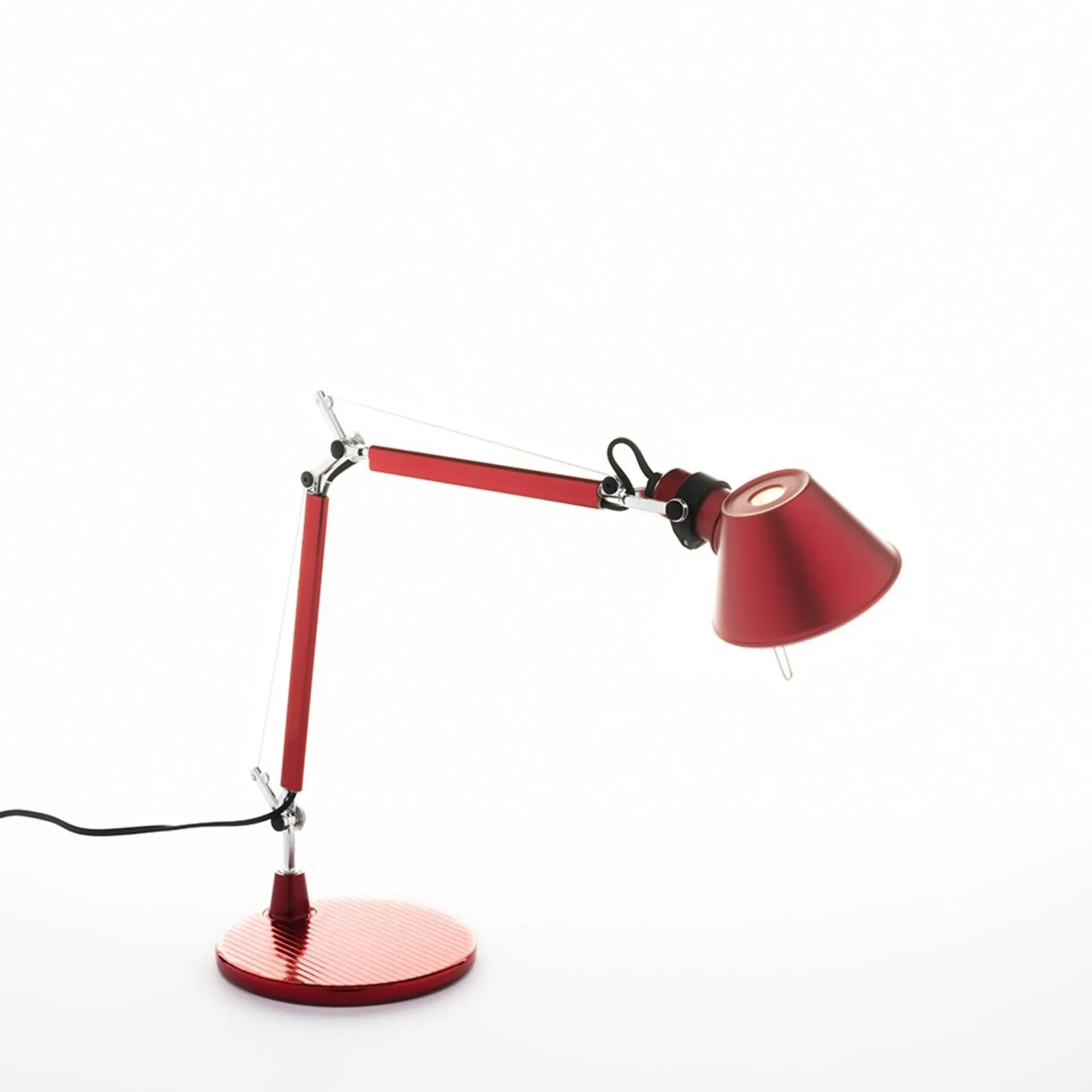 Artemide stolní lampa Tolomeo Micro E14 červená