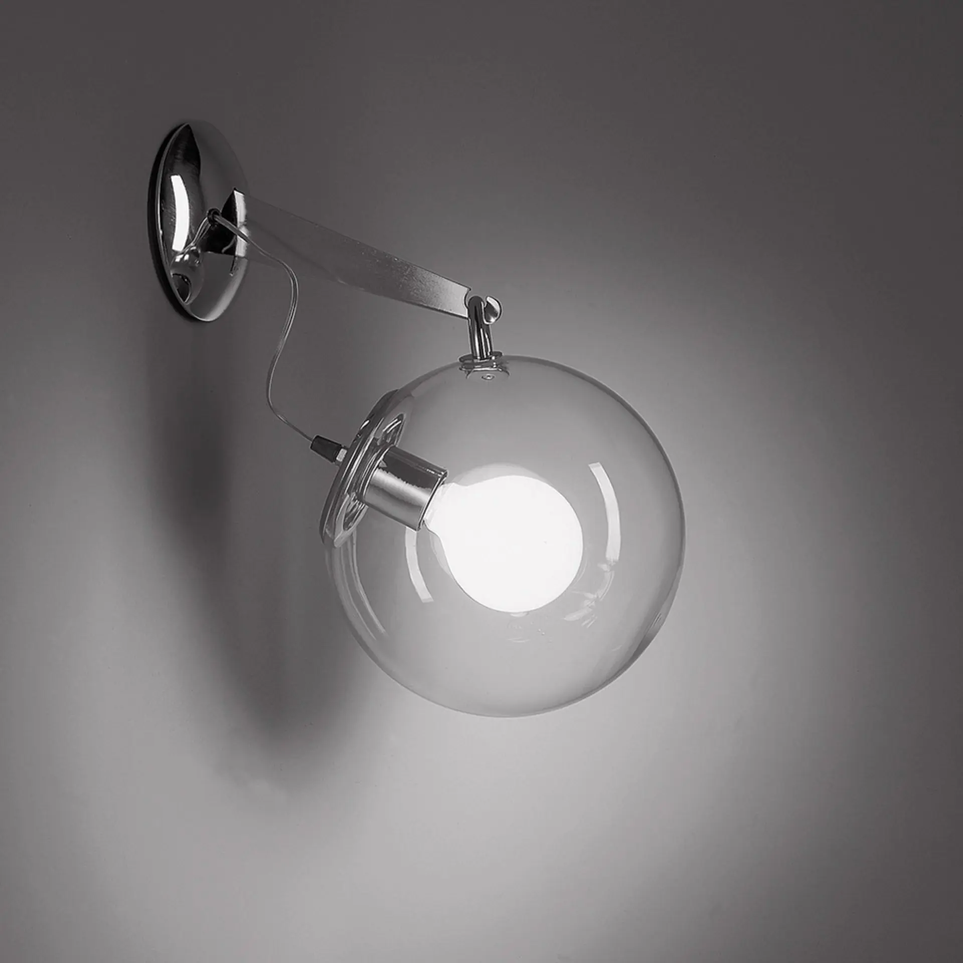 Artemide nástěnné svítidlo Miconos Wall E27 chrom