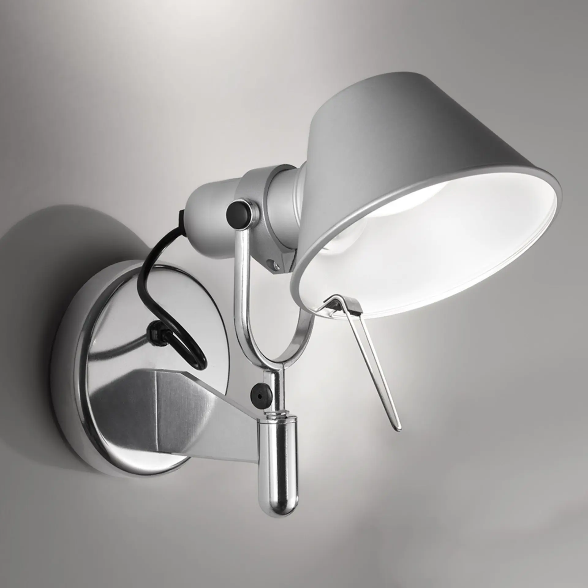 Artemide nástěnné svítidlo Tolomeo Faretto LED 6 W 3000K bez vypínače