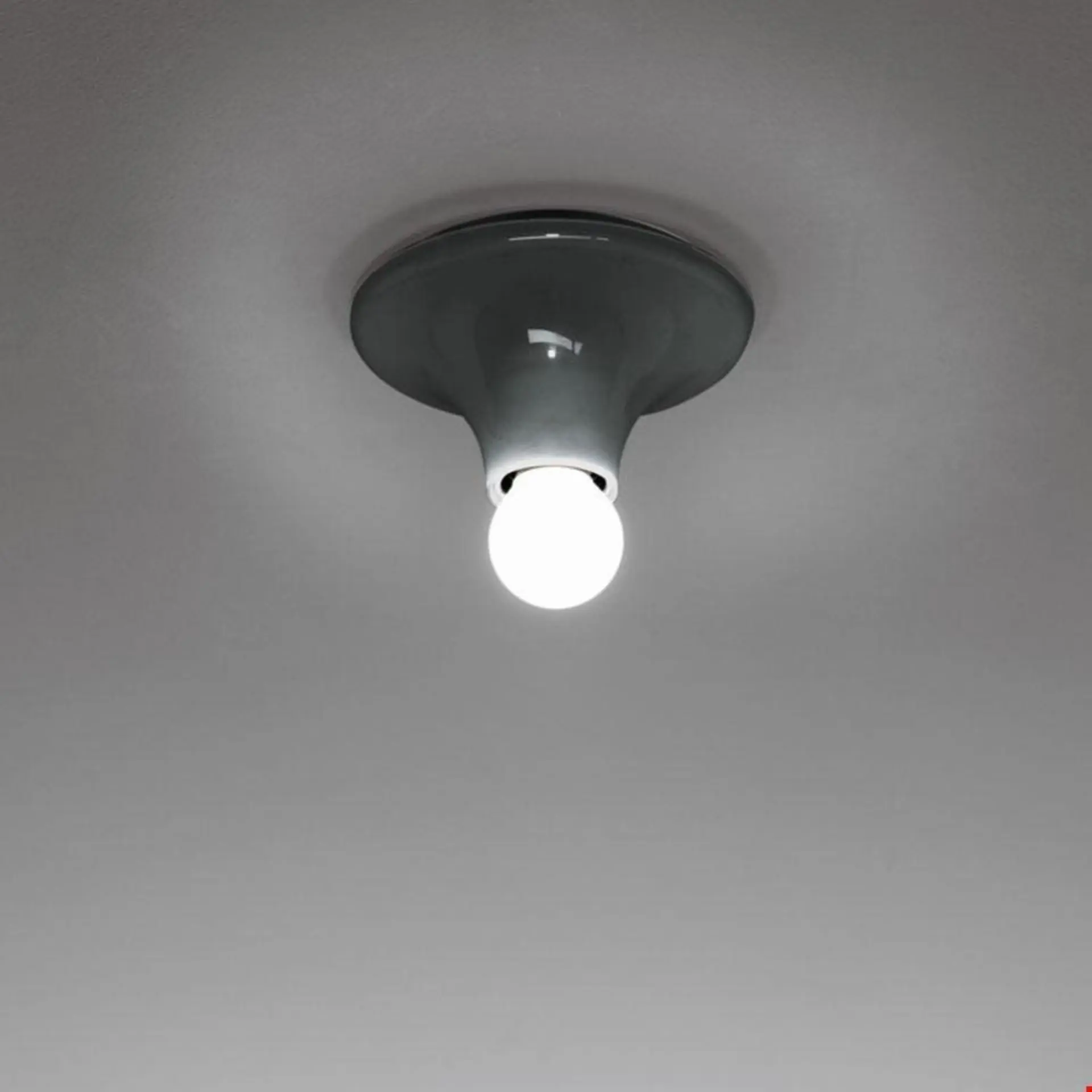 Artemide stropní a nástěnné svítidlo Teti Design Collection E27 antracitová