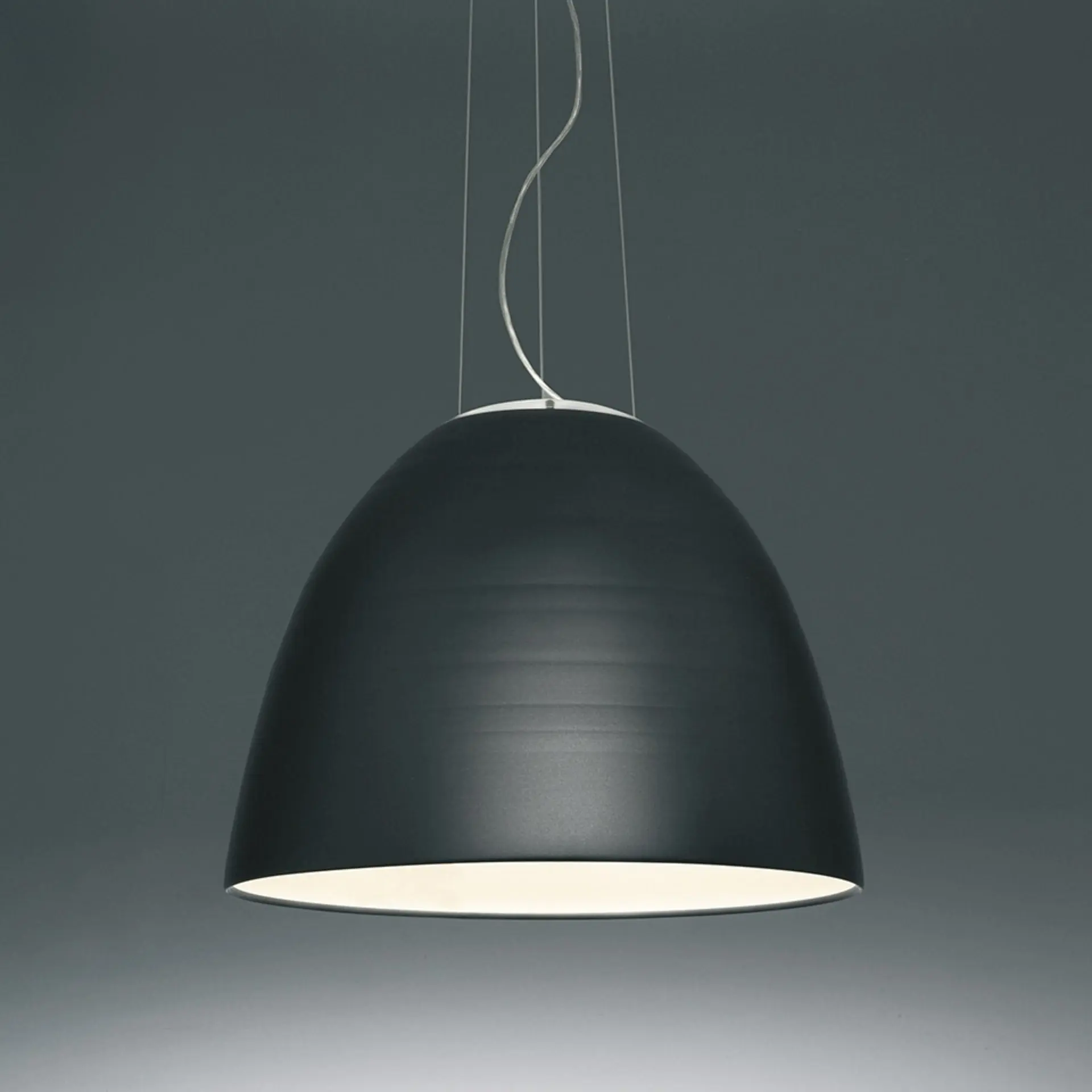 Artemide závěsné svítidlo Nur 1618 LED 80 W 220-240 V stmívatelné antracitová