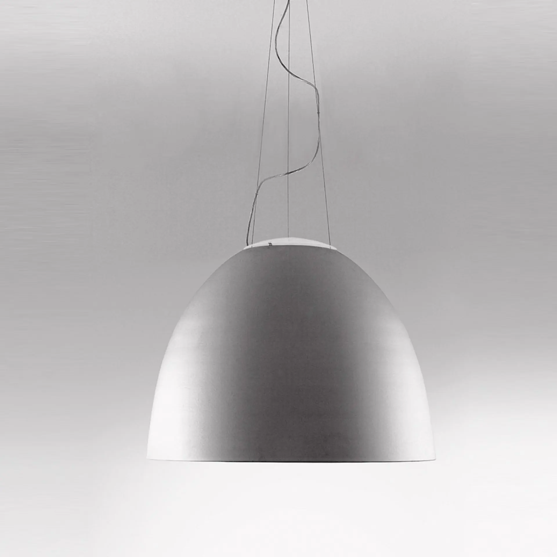 Artemide závěsné svítidlo Nur 1618 LED 80 W 220-240 V stmívatelné 3000K anodizovaný hliník