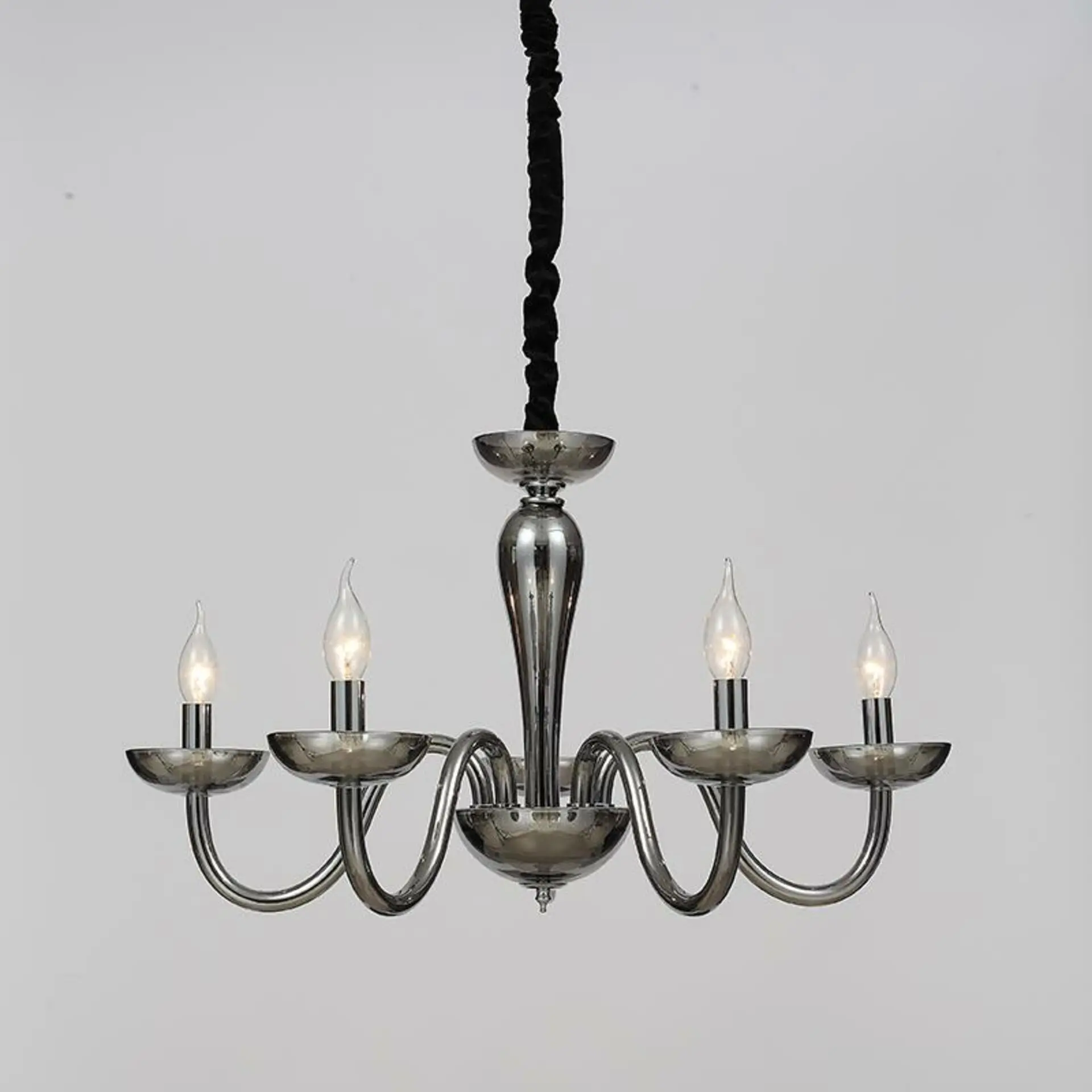 ACA Lighting Crystal závěsné svítidlo BLK82185PSGC