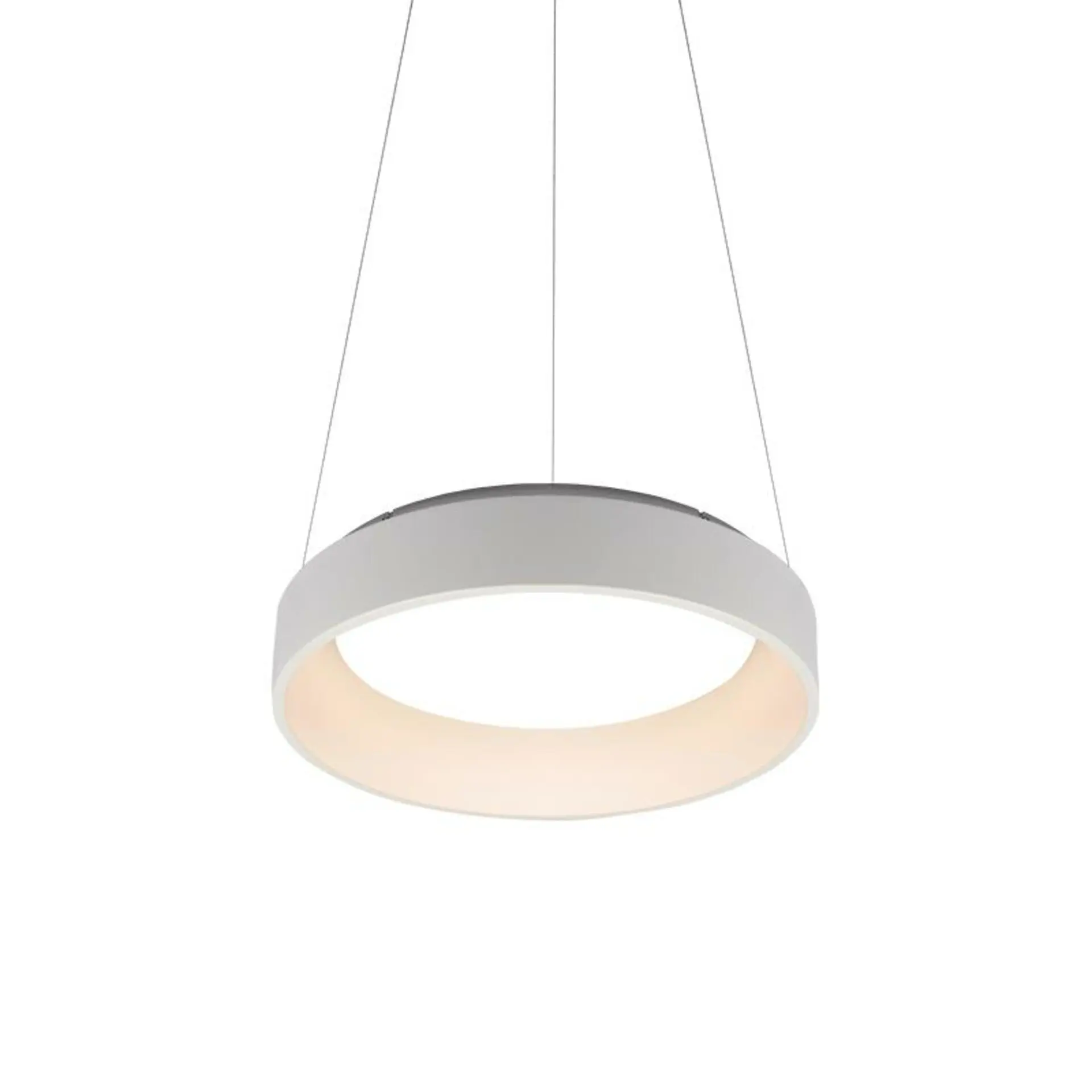 ACA Lighting Decoled LED závěsné svítidlo BR81LEDP45WH
