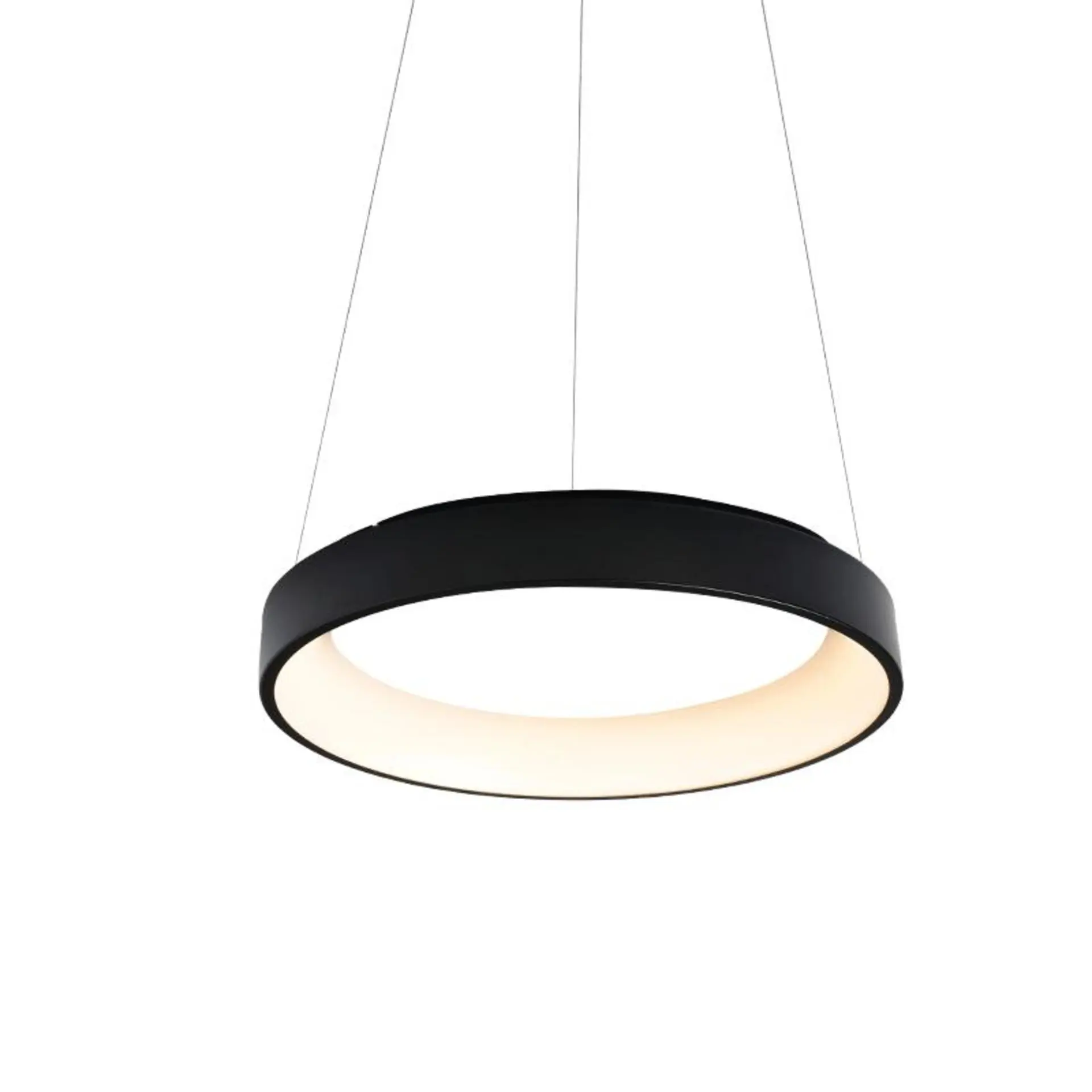 ACA Lighting závěsné svítidlo LED 73W CCT 5450lm APOLLO černý kov BR81LEDP78BKCCT