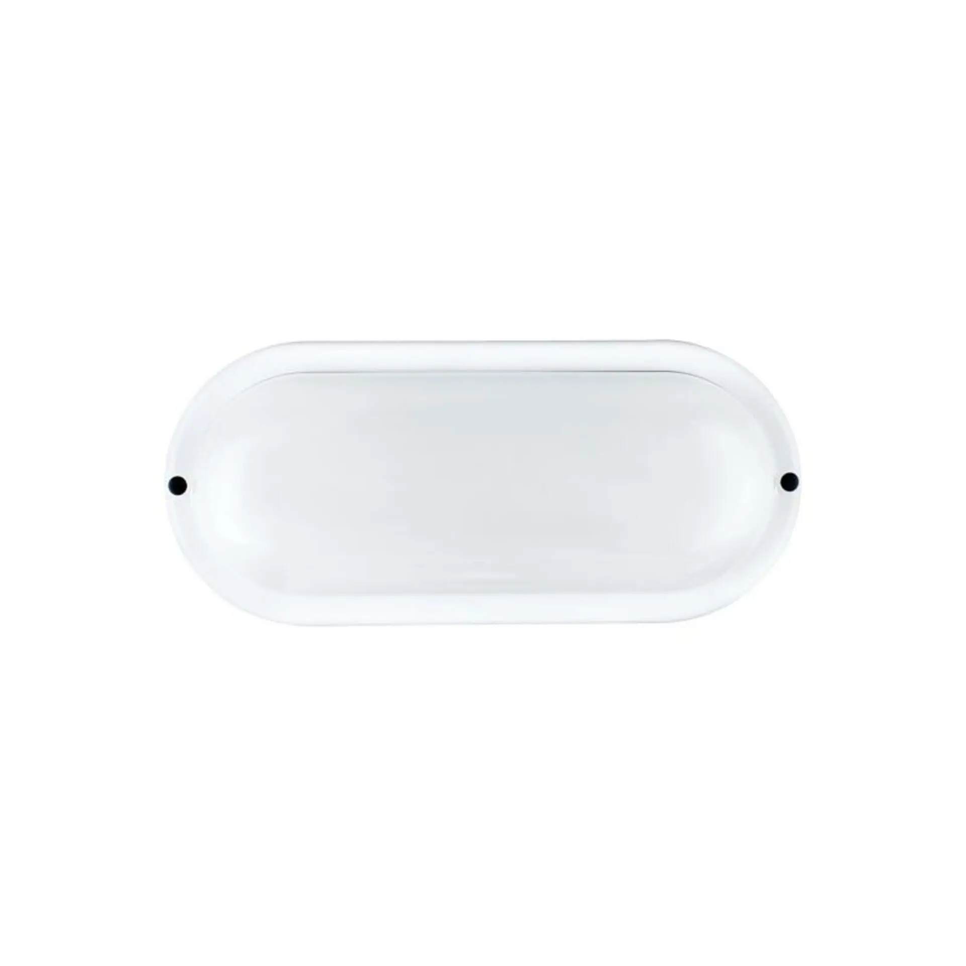 ACA Lighting LED plastové bílé nástěnné svítidlo 230V AC IP65 20W 1750lm 4000K 110d Ra80 DORA2040W