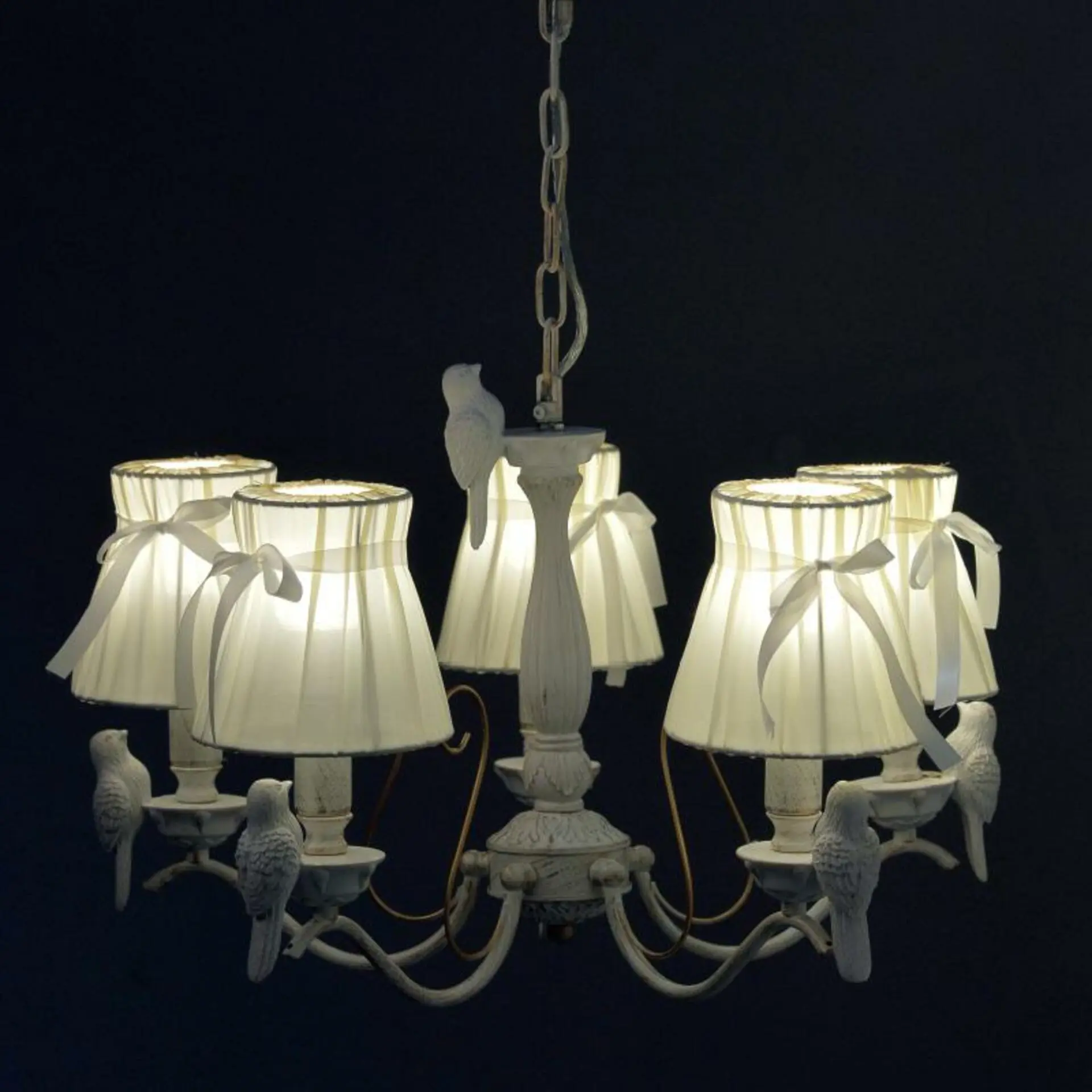 ACA Lighting Textile závěsné svítidlo EG166085PW