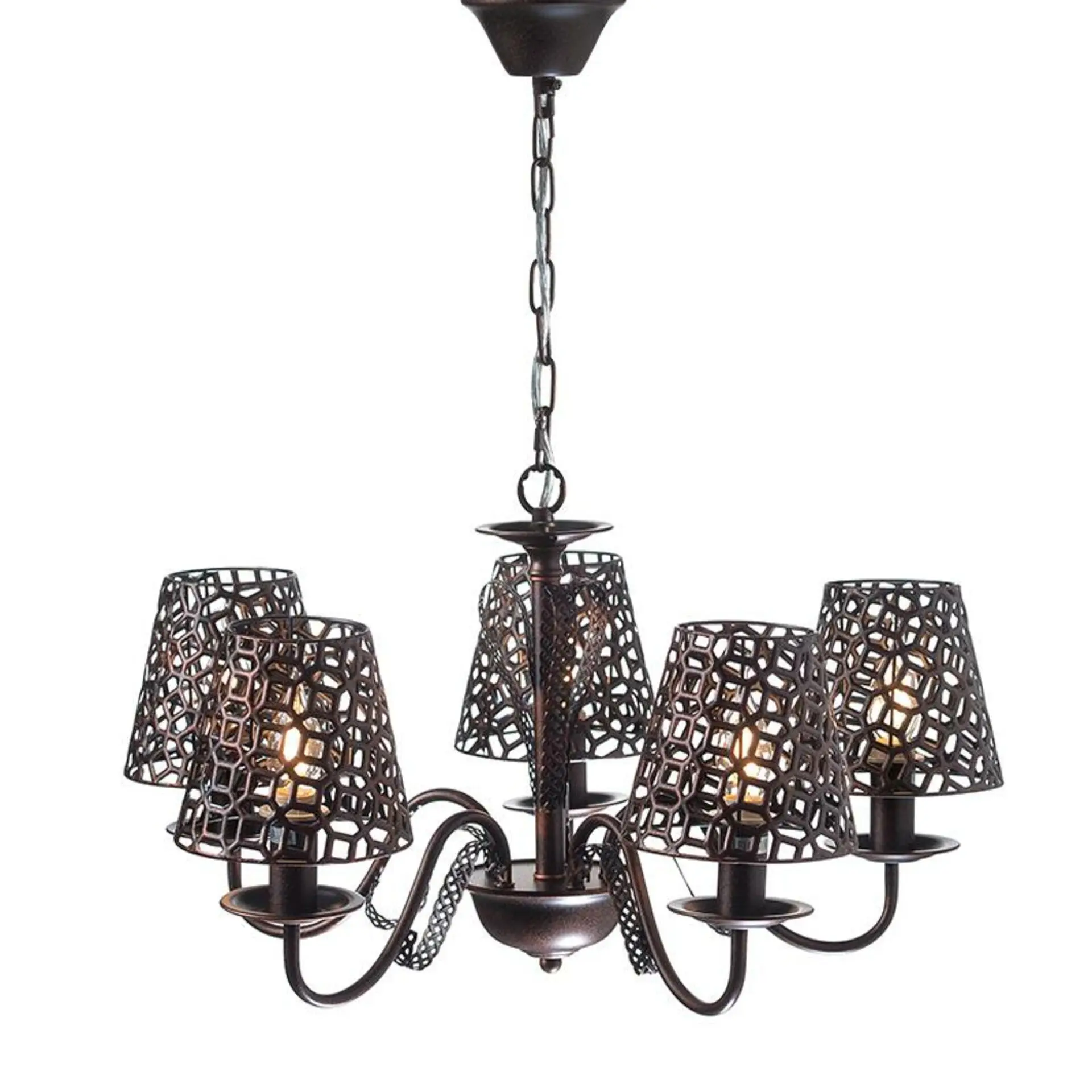 ACA Lighting Vintage závěsné svítidlo EG169755PBC