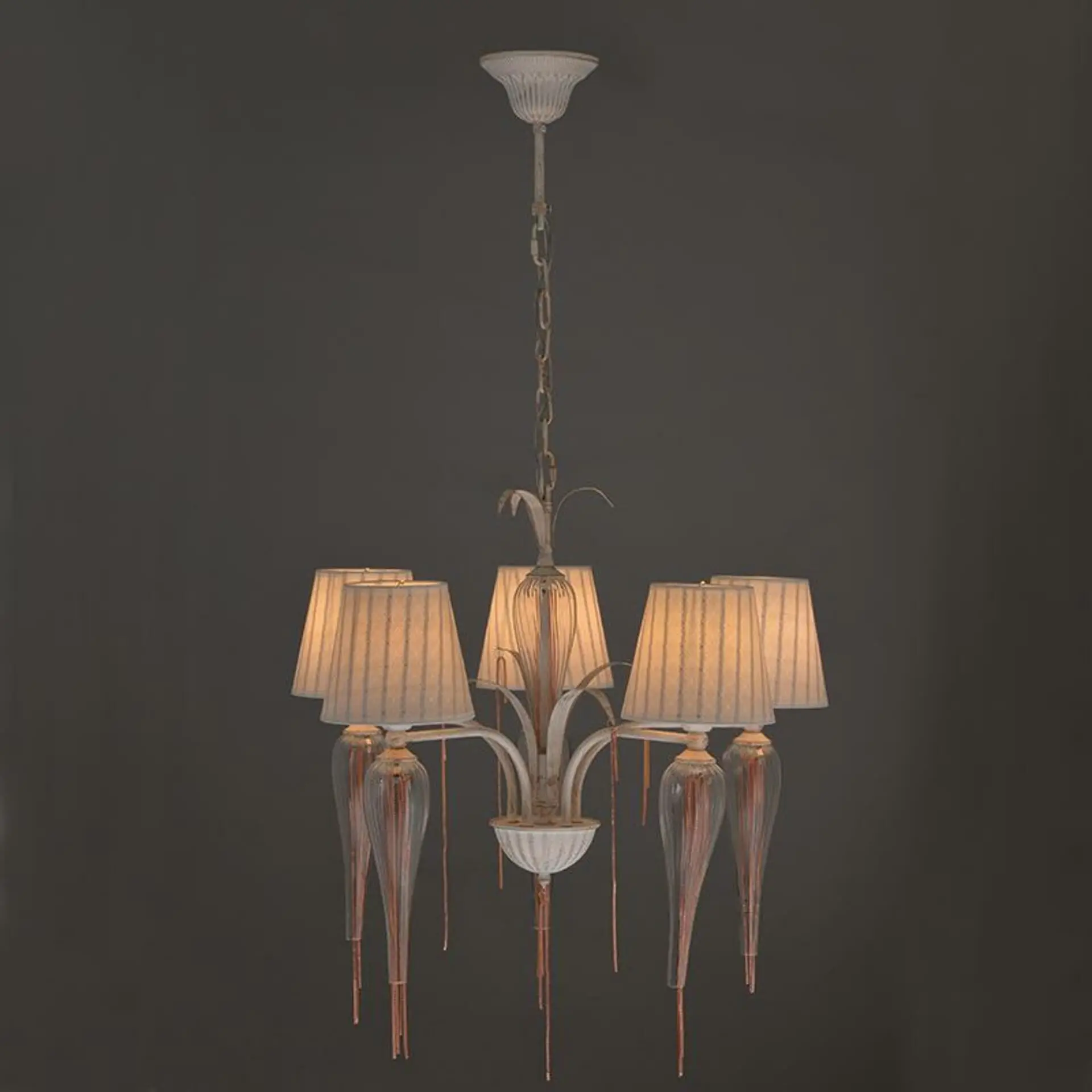 ACA Lighting Textile závěsné svítidlo EG170305PWRG
