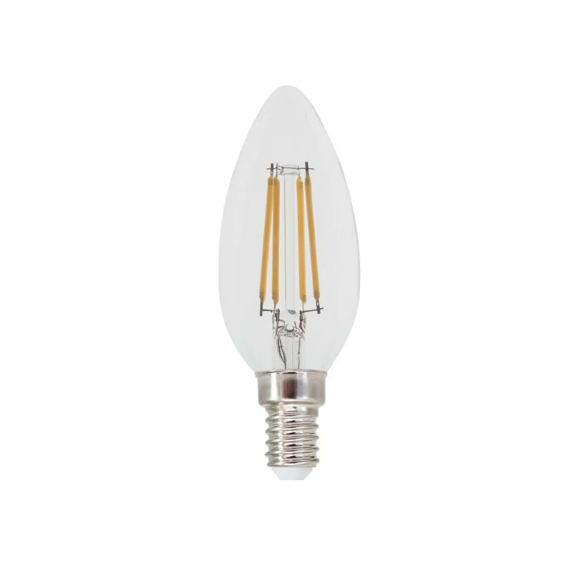 ACA Lighting LED FILAMENT E14 DIM C35 5W 4000K 230V AC 690lm RA80 FLAM5NWDIM