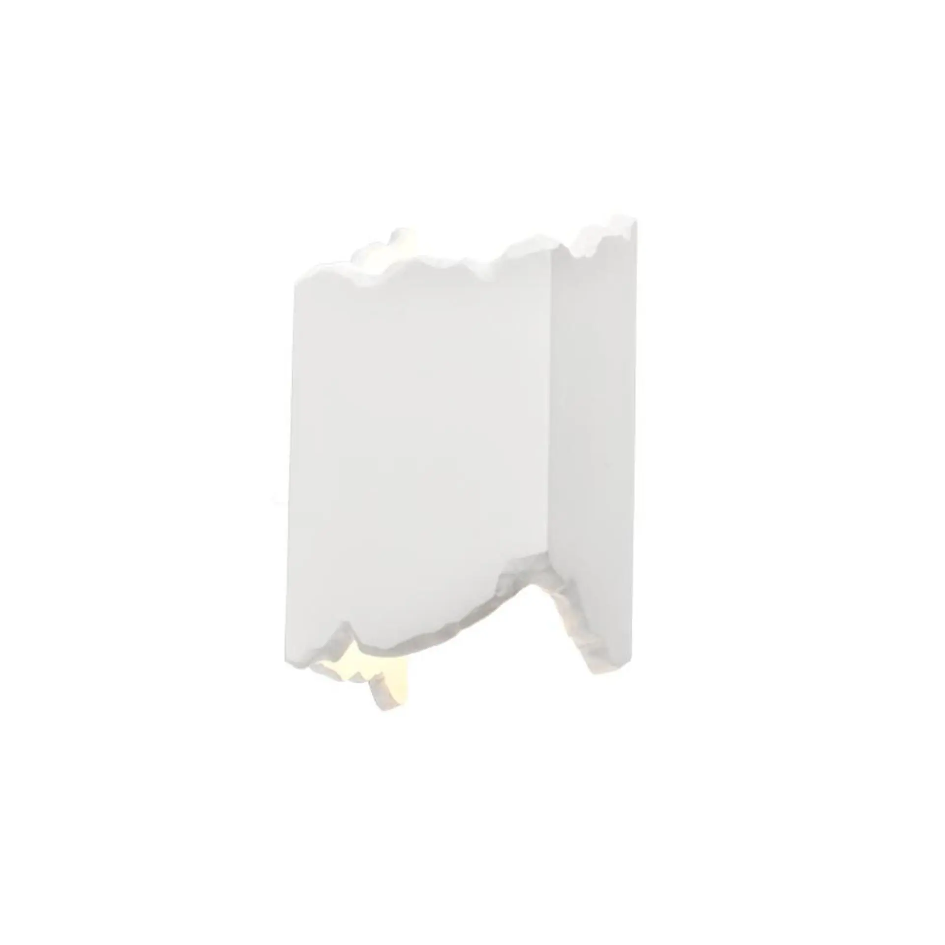 ACA Lighting sádrové nástěnné svítidlo MARI natural 1xG9 G8586W