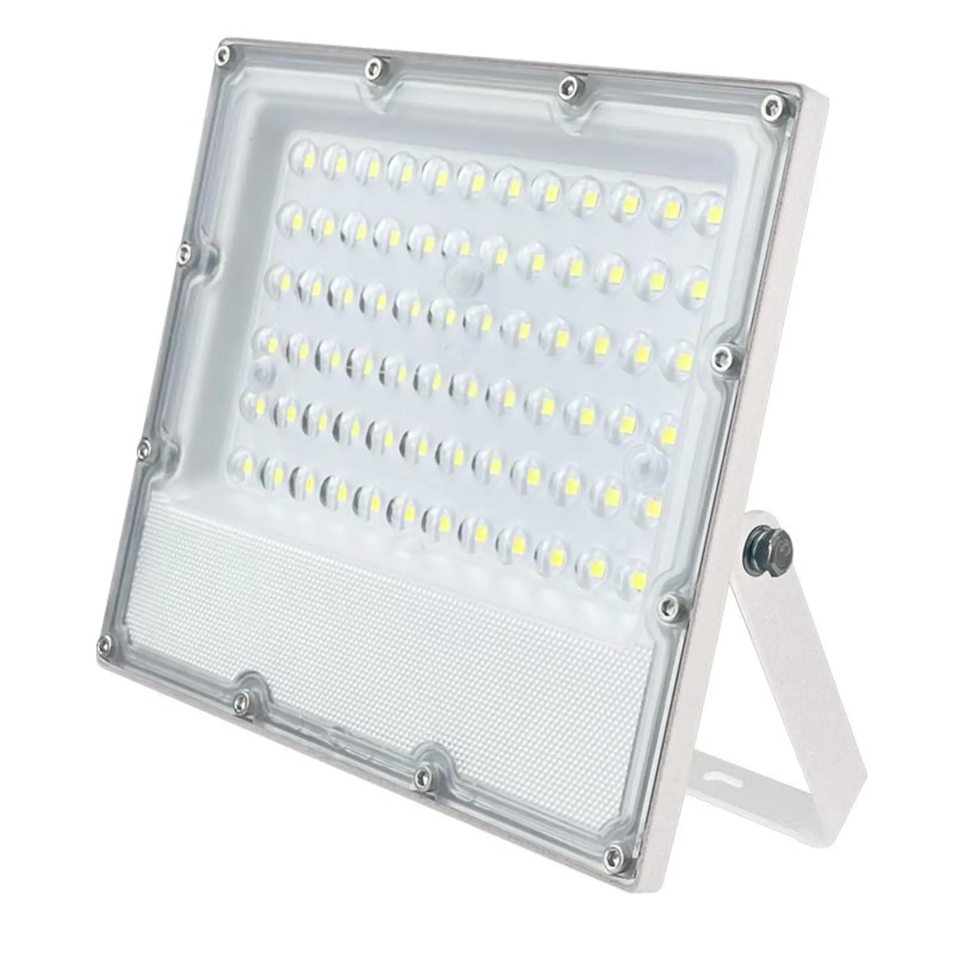 ACA Lighting LED SMD bílý reflektor IP65 50W 4000K 6000lm 100-277V RA80 IK08 5let záruka bezpečnostní ventil J5040W