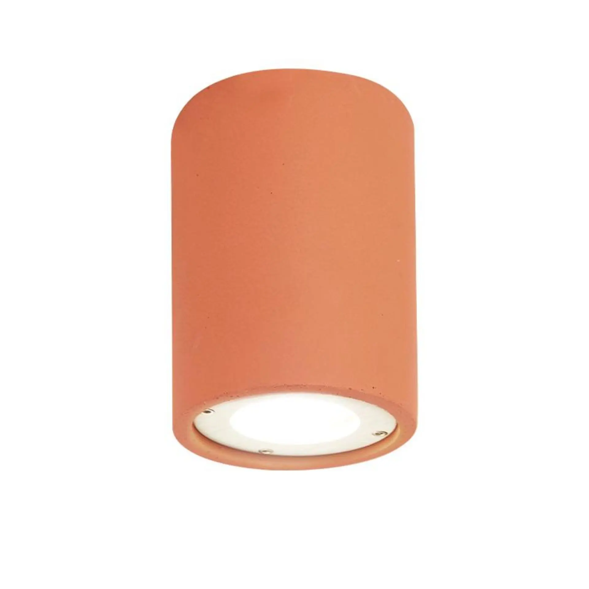 ACA Lighting venkovní stropní svítidlo GU10 IP65, terakota beton, kulaté