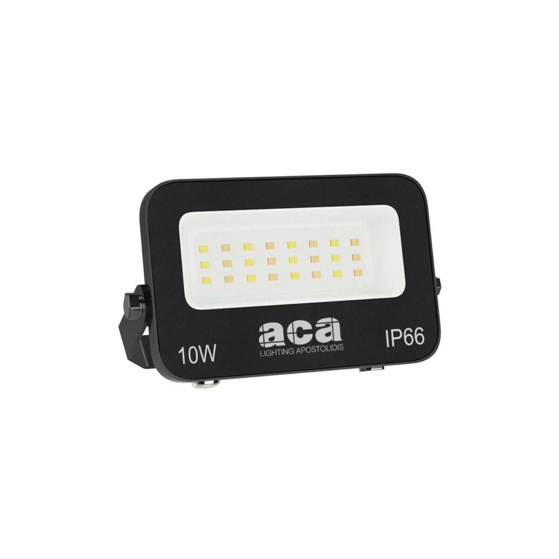 ACA Lighting LED SMD černý reflektor 10W 3CCT 1000lm 185-265V Ra80 IP66 N10CCT