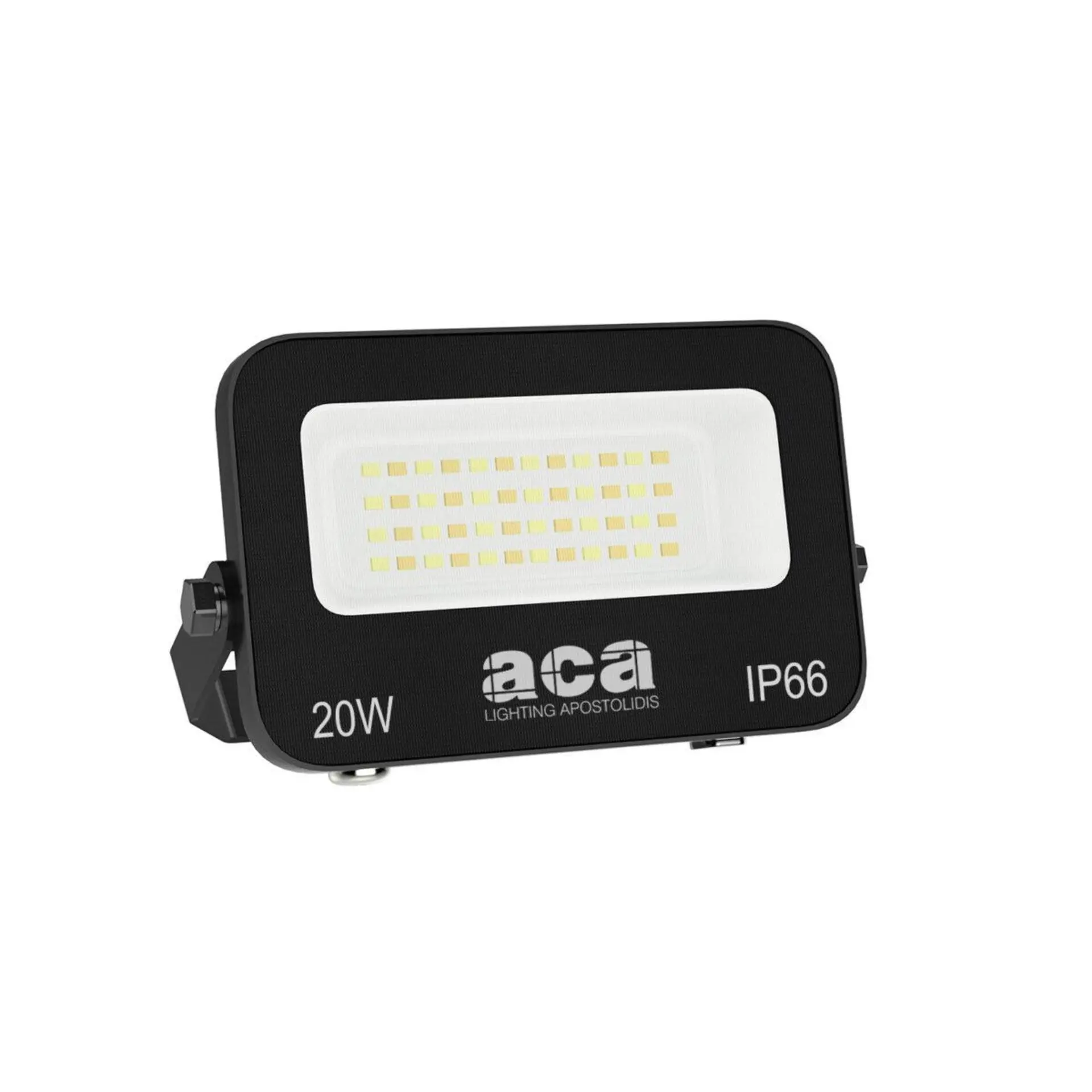 ACA Lighting LED SMD černý reflektor 20W 3CCT 2000lm 185-265V Ra80 IP66 N20CCT