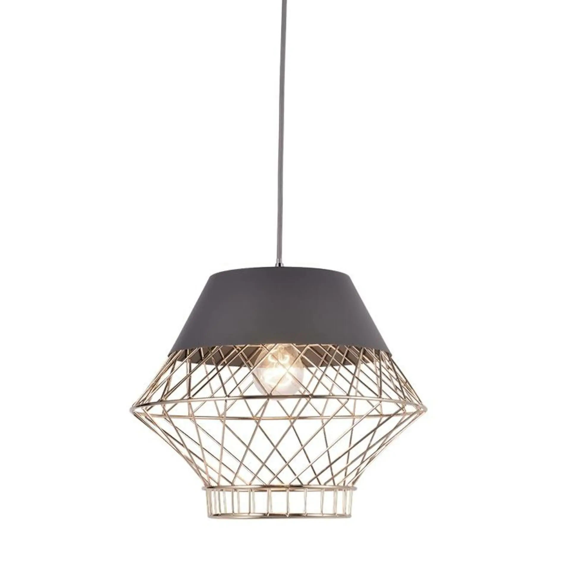 ACA Lighting Vintage závěsné svítidlo OD8070GY