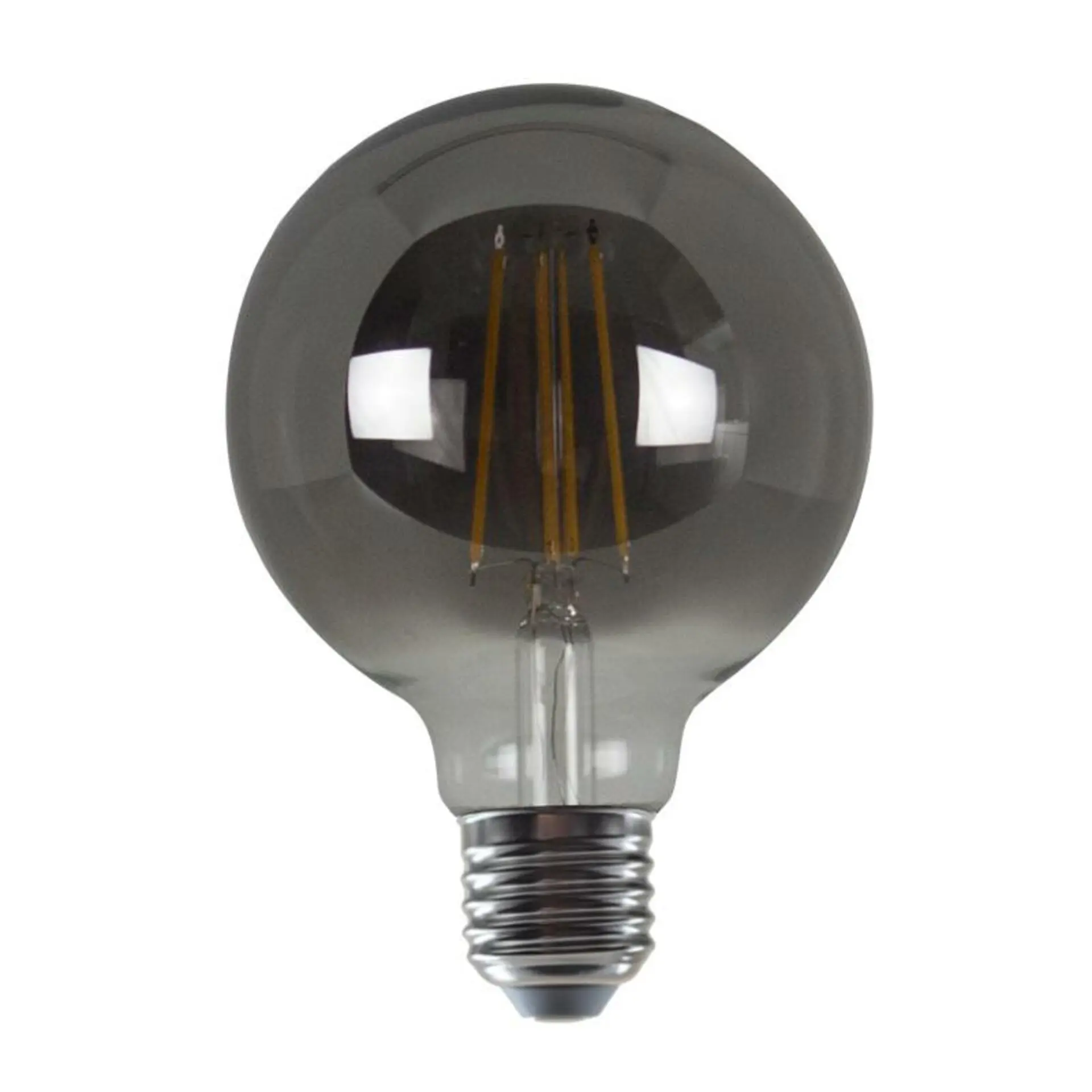 ACA Lighting LED FILAMENT E27 G95 kouřová 8W 1800K 230V 400lm RA80 PALA958WWSM