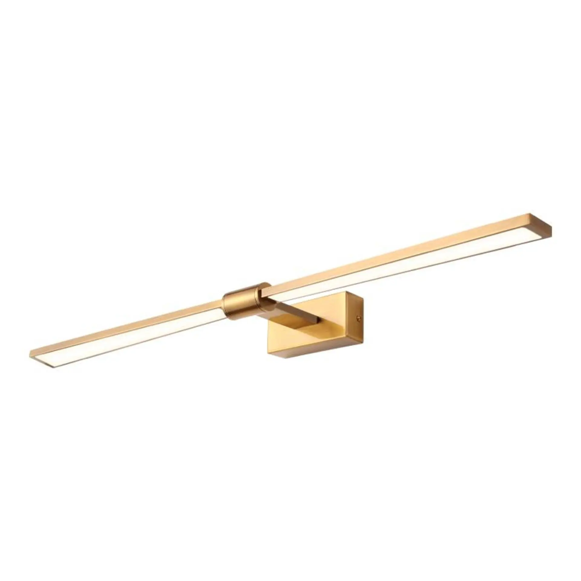 ACA Lighting nástěnné svítidlo PAPIGION LED 18W 1170lm 4000K mosaz hliník 810mm PN1404LEDW81BR