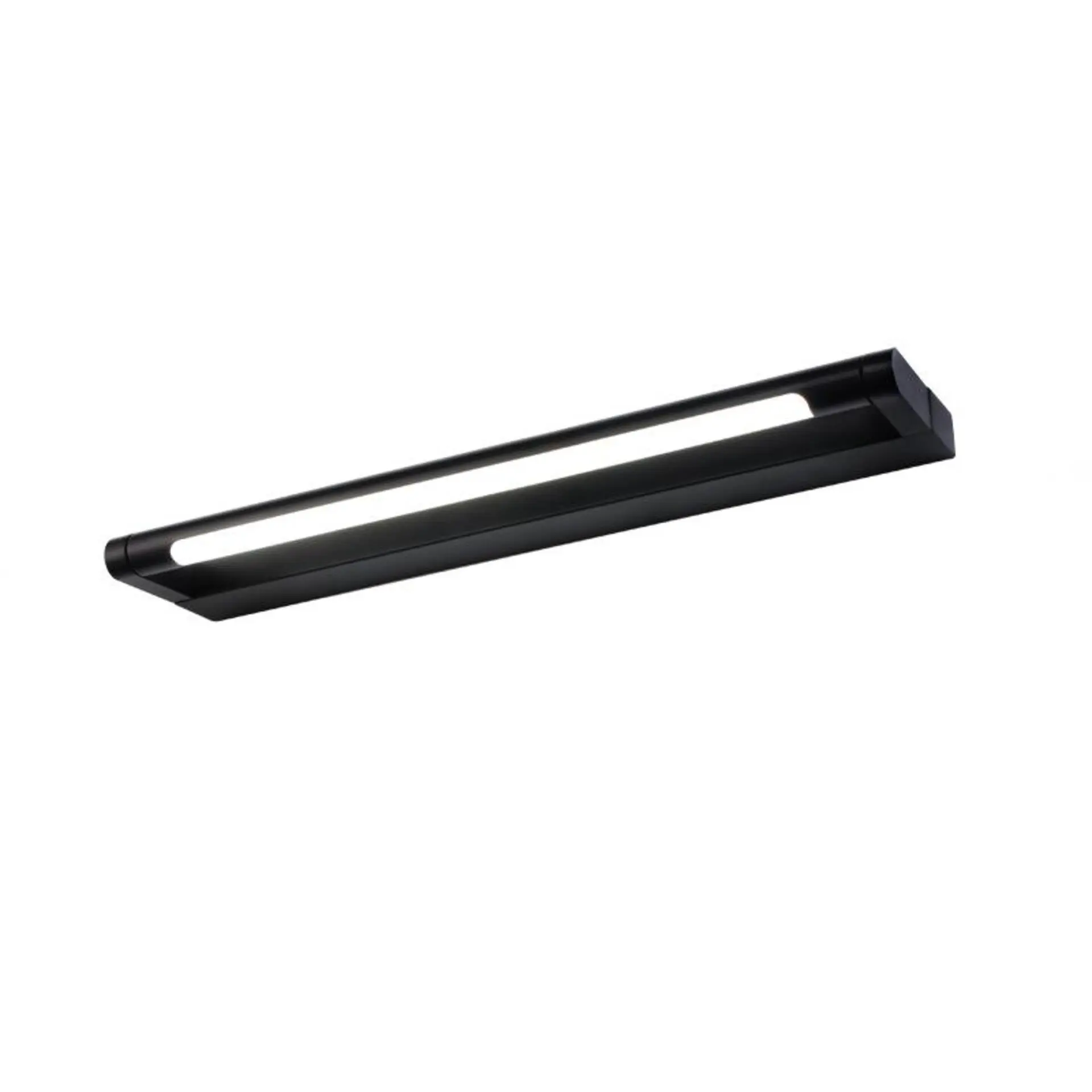 ACA Lighting nástěnné svítidlo BATI LED 6W 380lm 3000K černá hliník 400mm PN283LED40BK