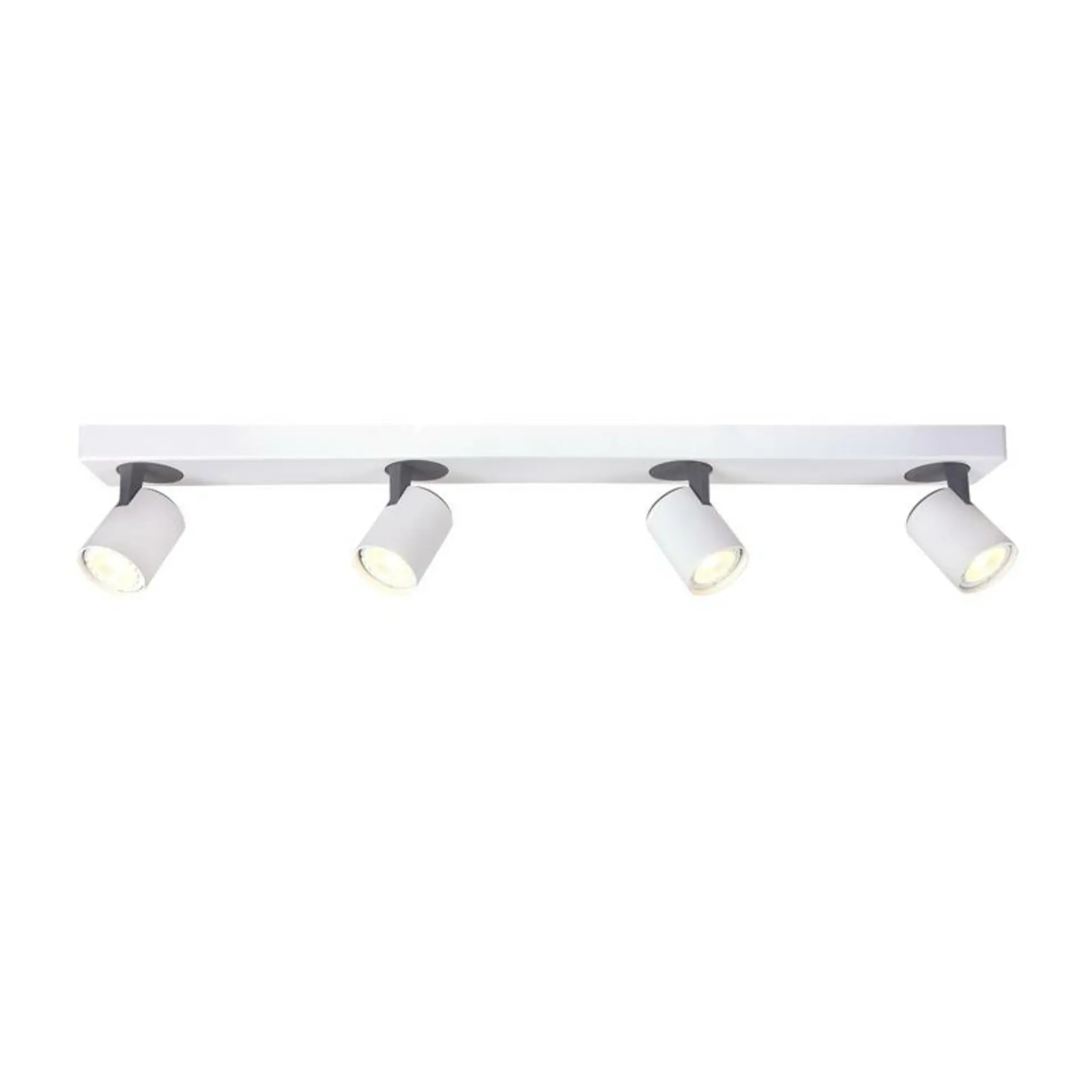 ACA Lighting bodové svítidlo nástěnné 4XGU10 bílá hliník 76X7X12CM DISCO RA314S76WG