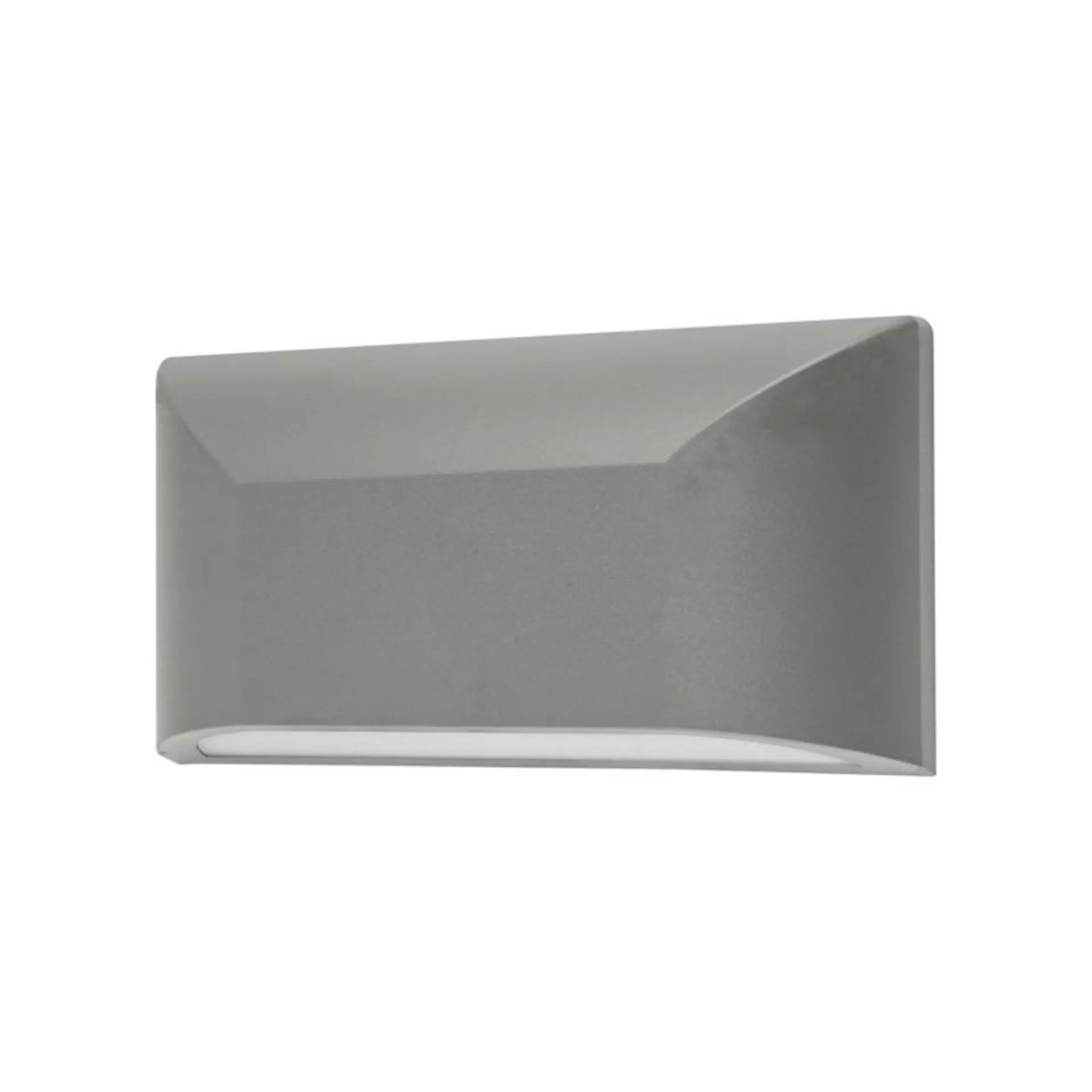 ACA Lighting LED nástěnné svítidlo šedá 230V AC IP65 6W 3000K 350LM RA80 SLIM22