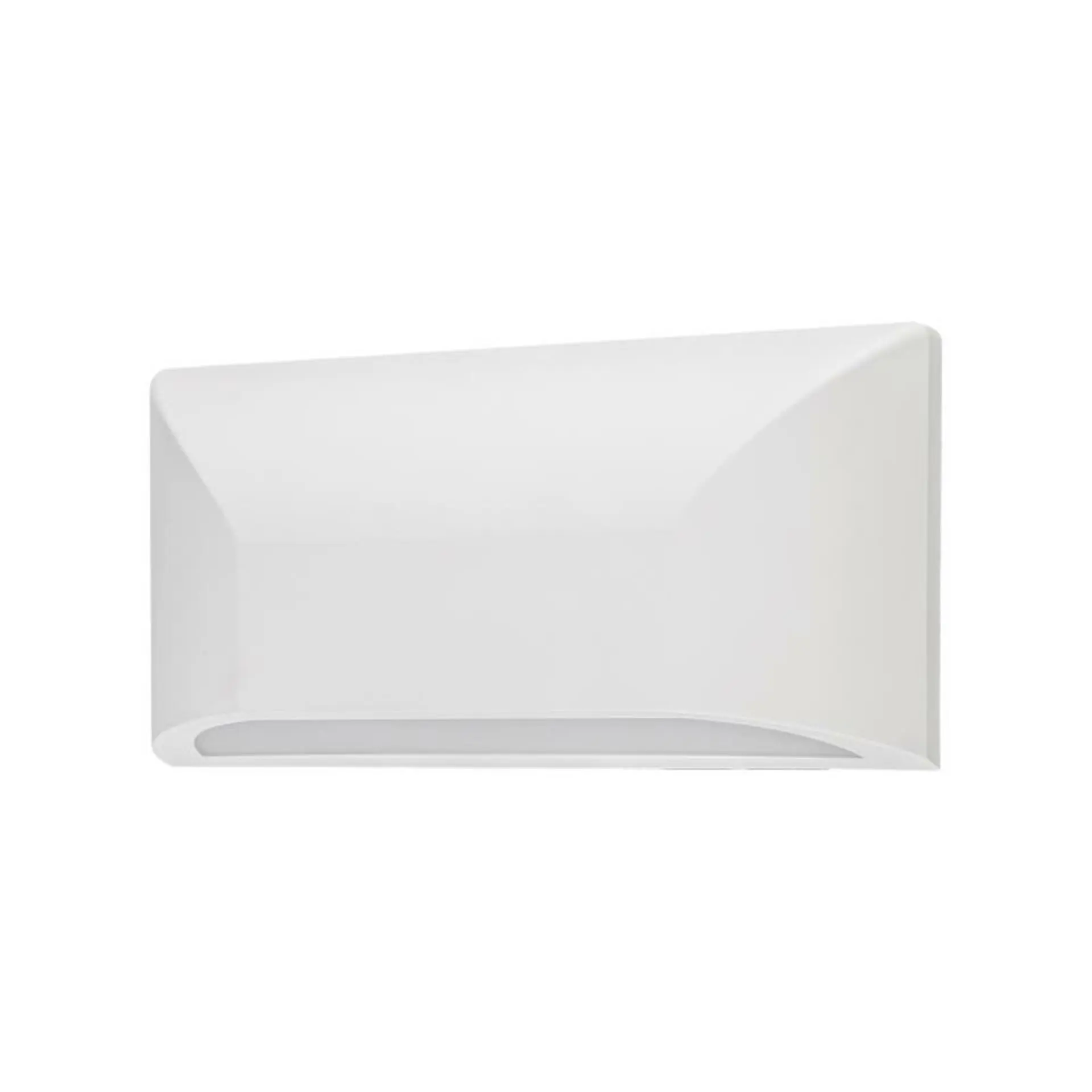 ACA Lighting LED nástěnné svítidlo bílá 230V AC IP65 6W 3000K 350LM RA80 SLIM22W