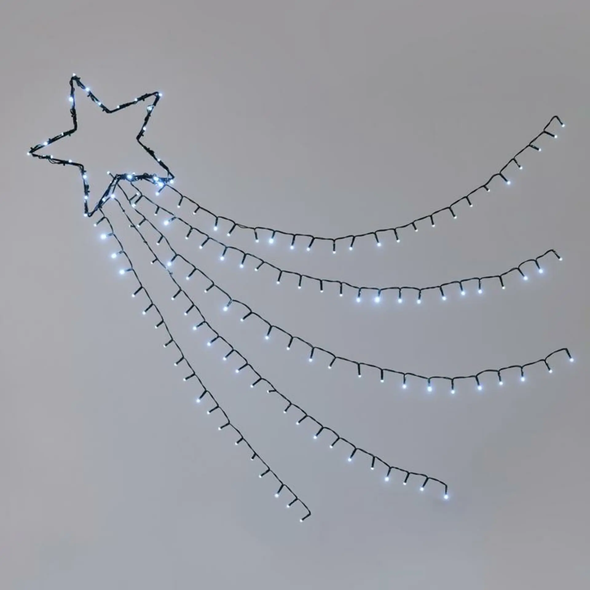 ACA Lighting kometa, 150 CW LED 8 programů, 220-240V IP44 30cm (1m ocas), 5m napájecí kabel X081502225