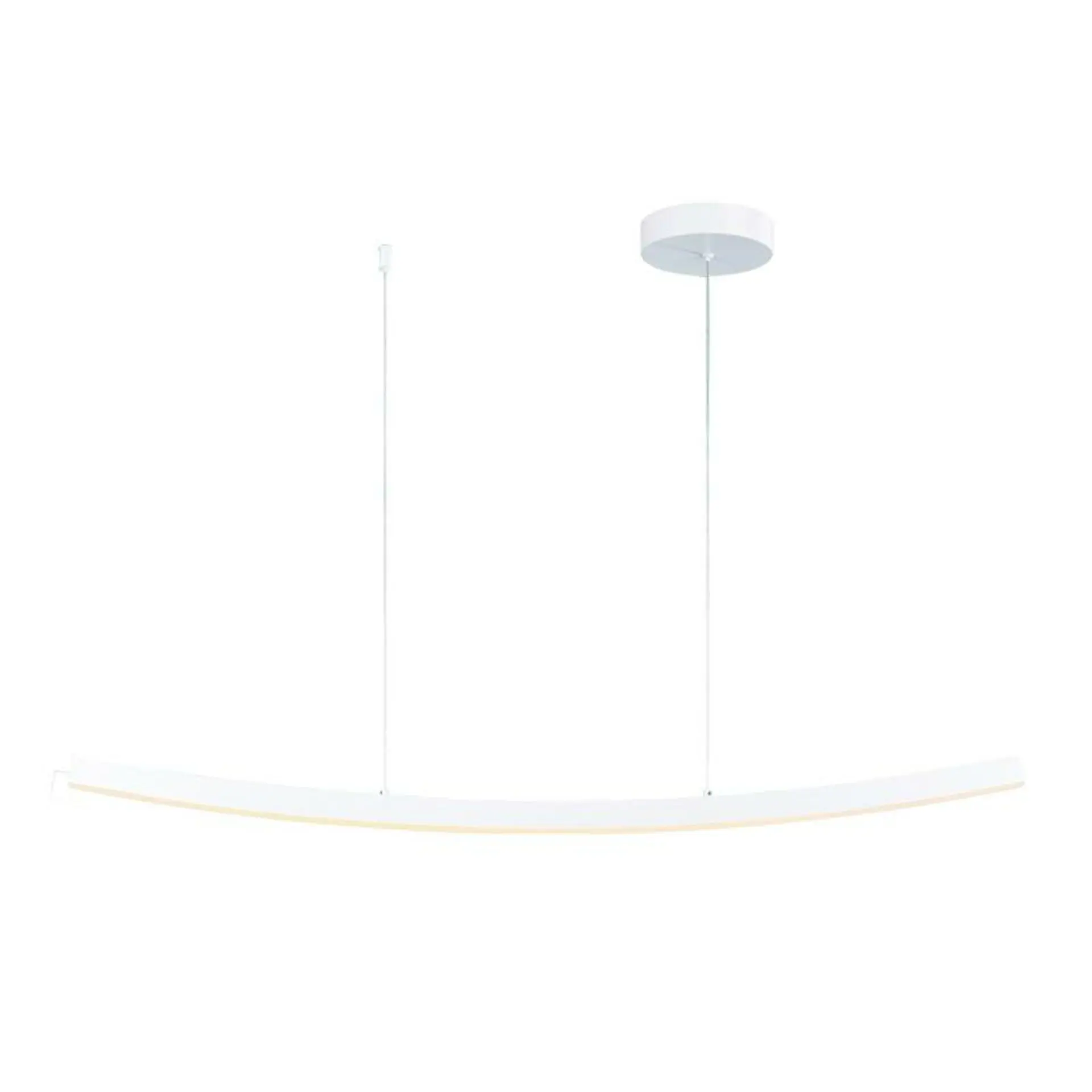 ACA Lighting závěsné svítidlo LED 20W 3000K 1400lm NAAVA bílá hliník IP20 102X15X110CM YL1721LEDPWH