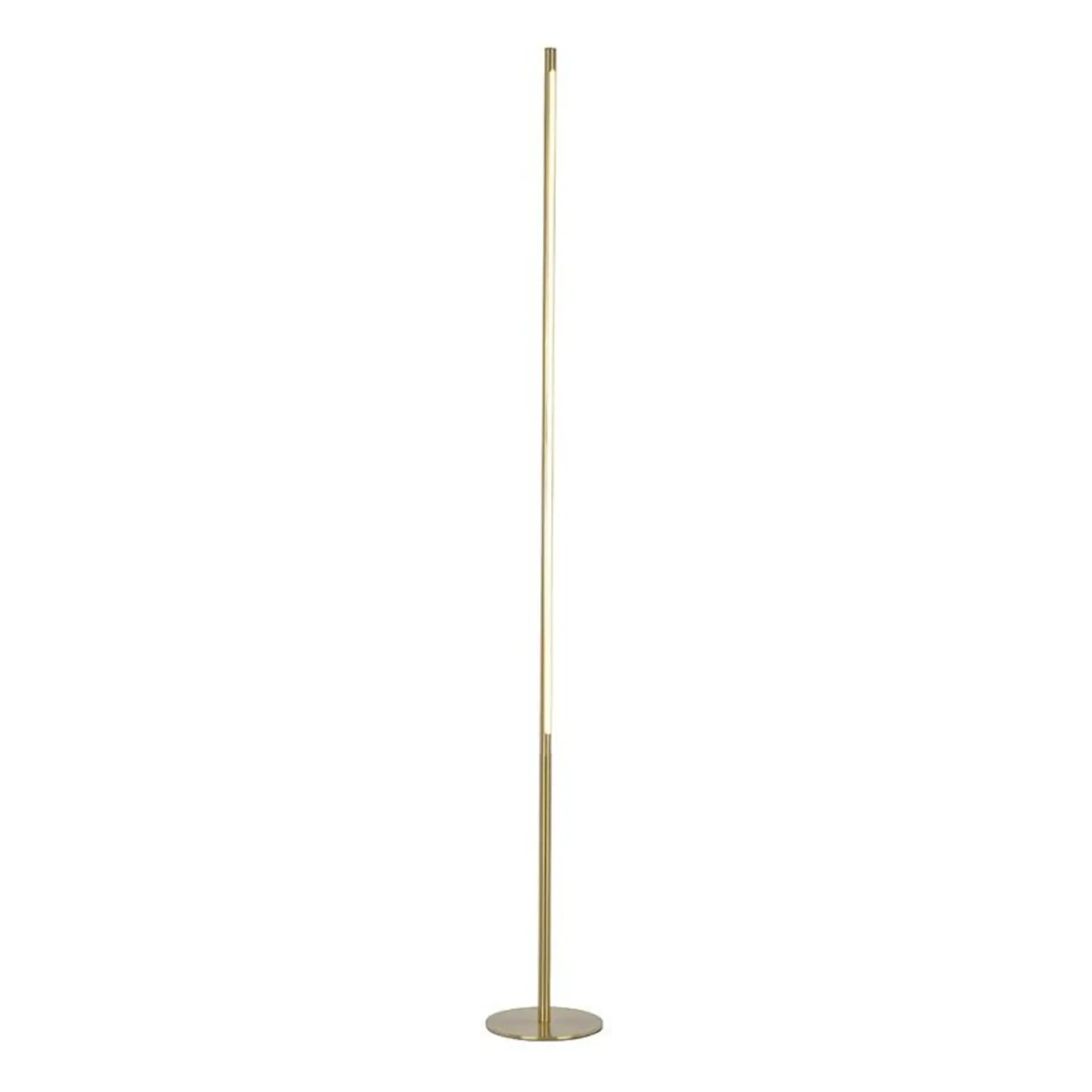ACA Lighting stojací lampa LIGHTING LED 18W 3000K 1440LM mosaz hliník dotykový stmívač D18XD1,8XH146CM AVENUE ZM16LEDF148AB