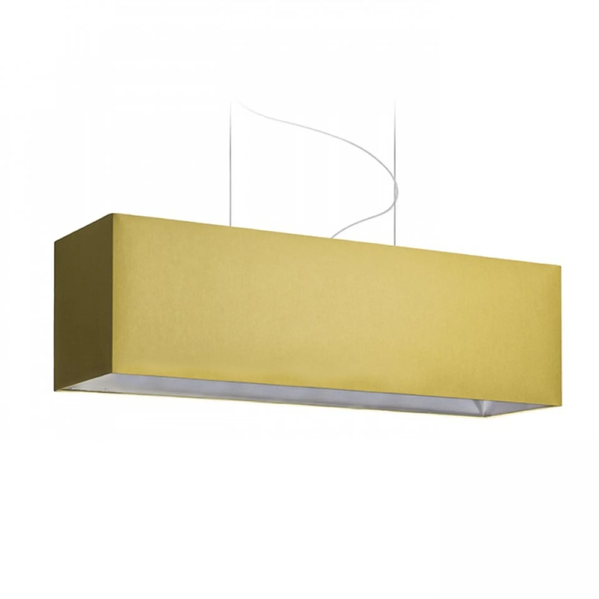 Závěsné svítidlo látkové 60x20x20cm 2x E27 1,5m akrylát.difusor látka 8217.05 camelot cacao - AULIX VÝPRODEJ VZORKU