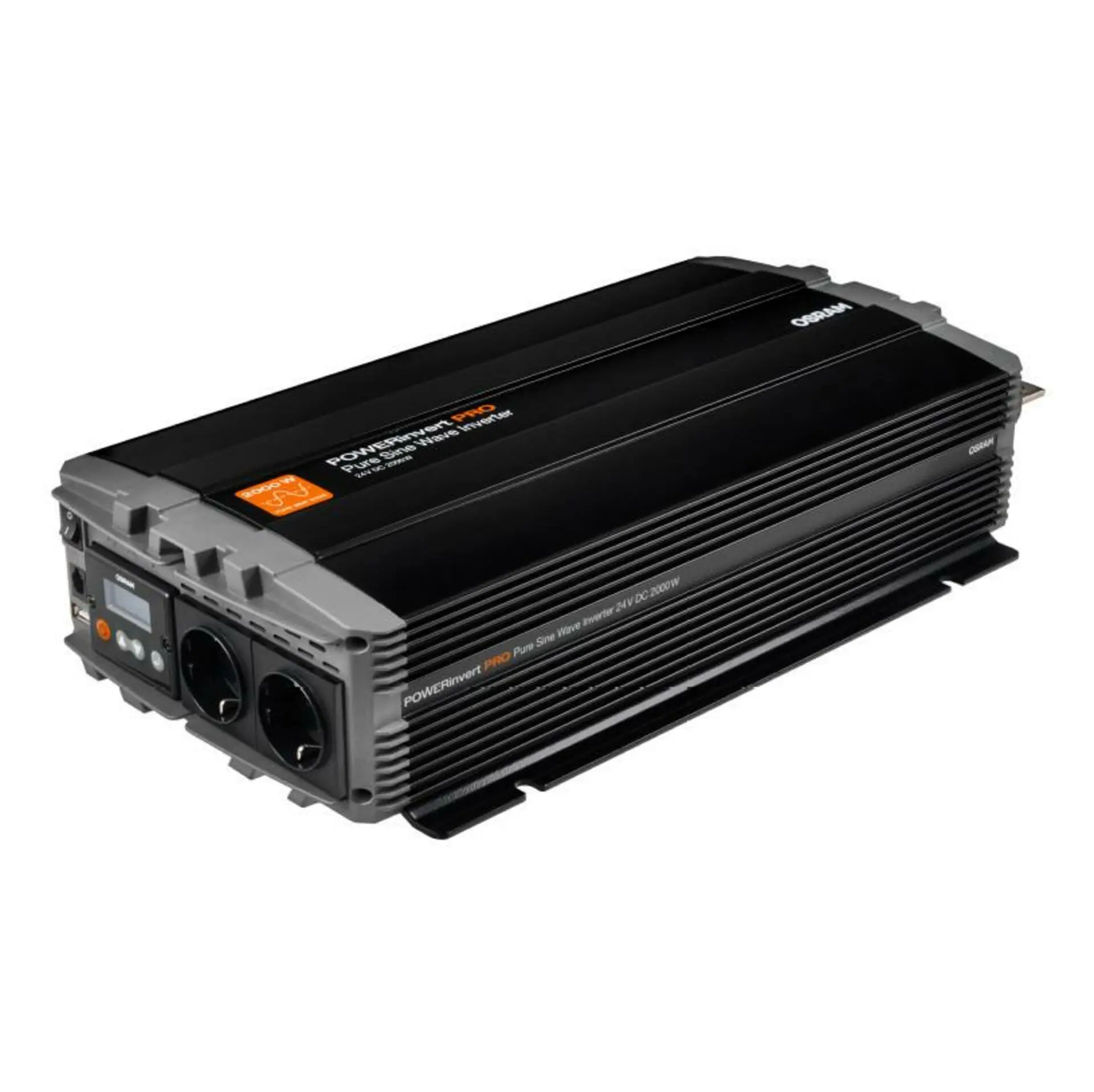 OSRAM POWERinvert PRO invertor s čistou sinusovou vlnou 24V DC 2000W 1ks OS OEINVPB20
