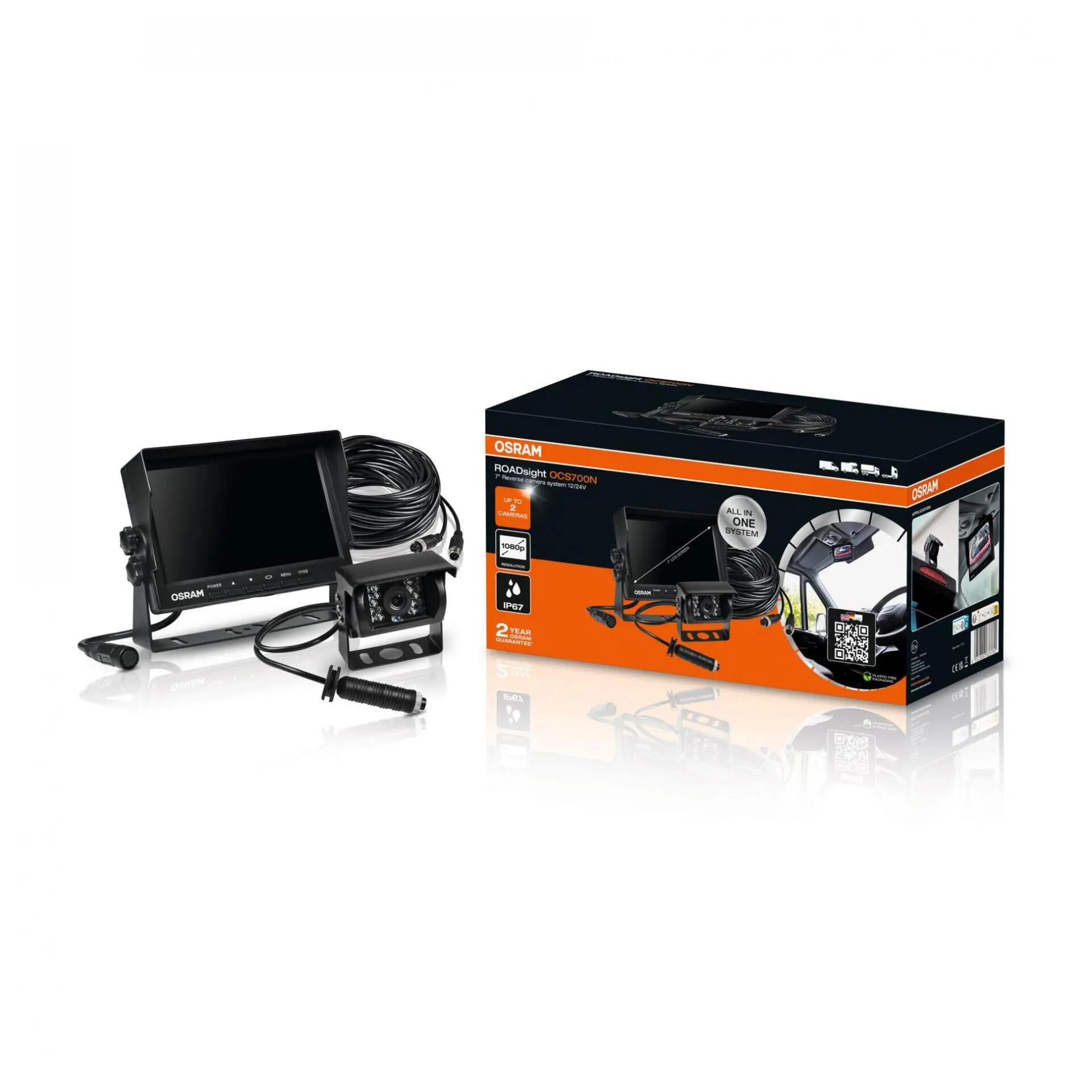 OSRAM ROADsight 7 palců systém zadní kamery OCS700N