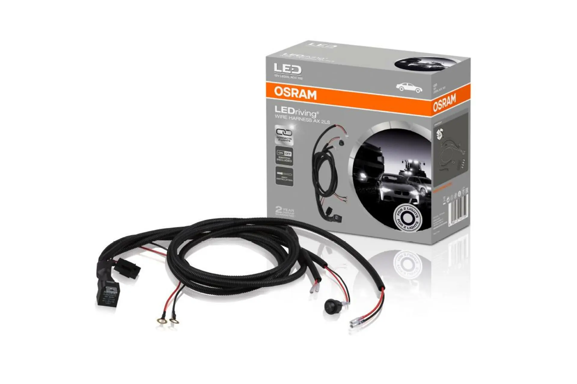 OSRAM LEDriving WIRE HARNESS AX 2LS kabeláž pro světelnou lištu 1ks LEDDL ACC 102
