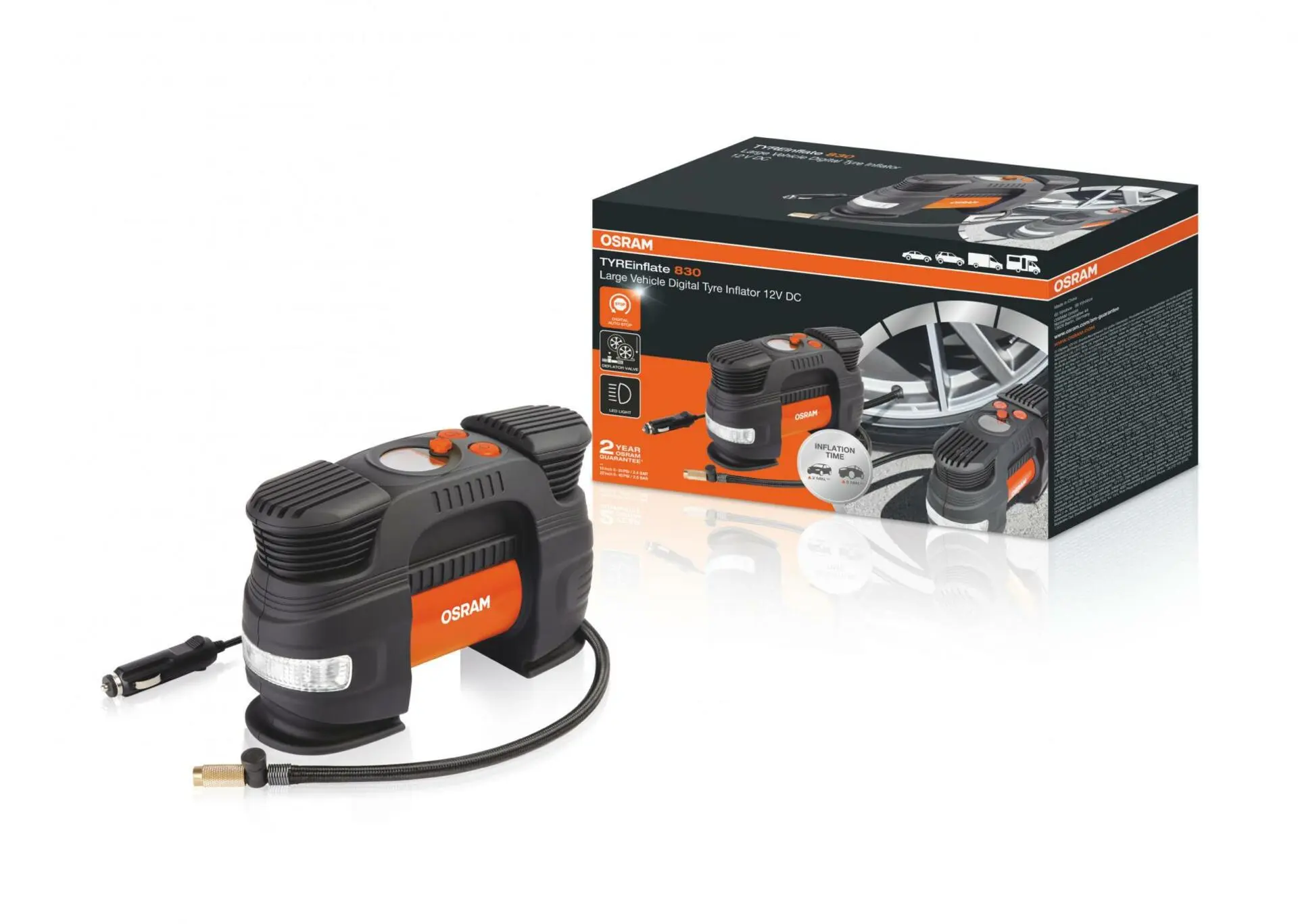 Vzduchový kompresor 830 12V 180.00W OSRAM OTI830 OTI830