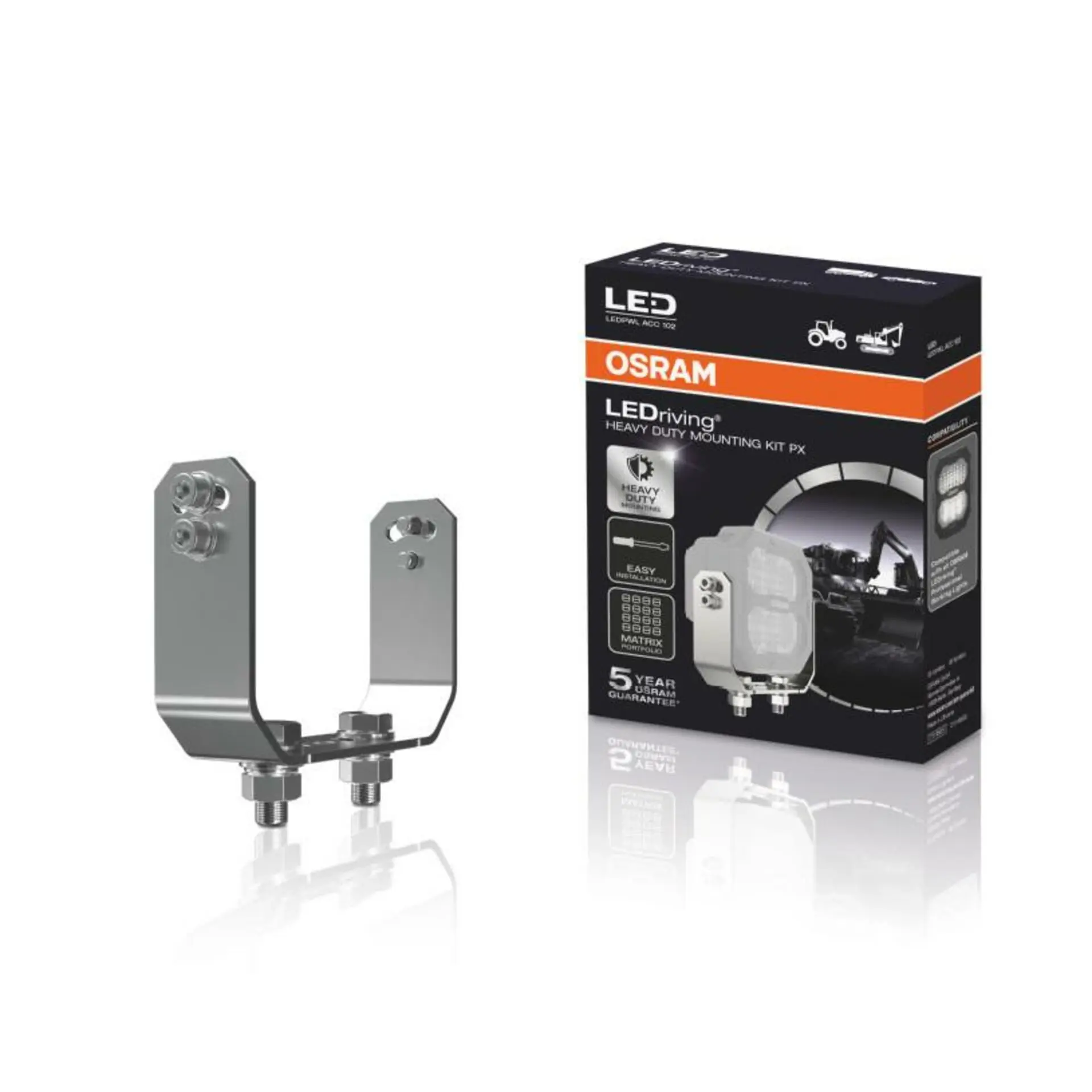 OSRAM LEDriving Heavy Duty Mounting Kit PX montážní set 1ks OS LEDPWL ACC 102
