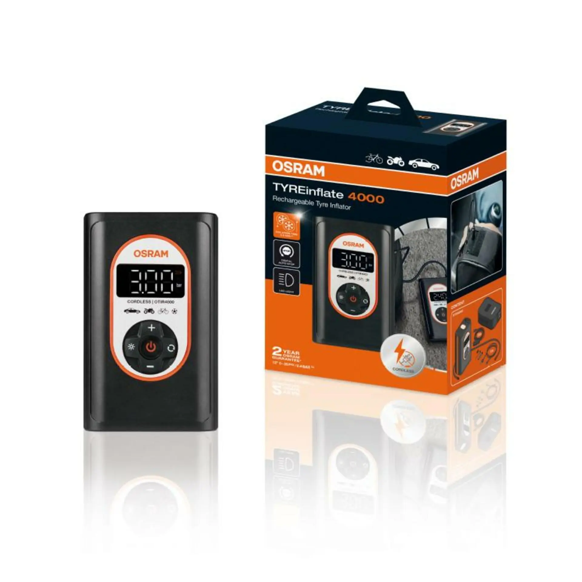 Vzduchový kompresor 4000 120/90W OSRAM OTIR4000 OTIR4000