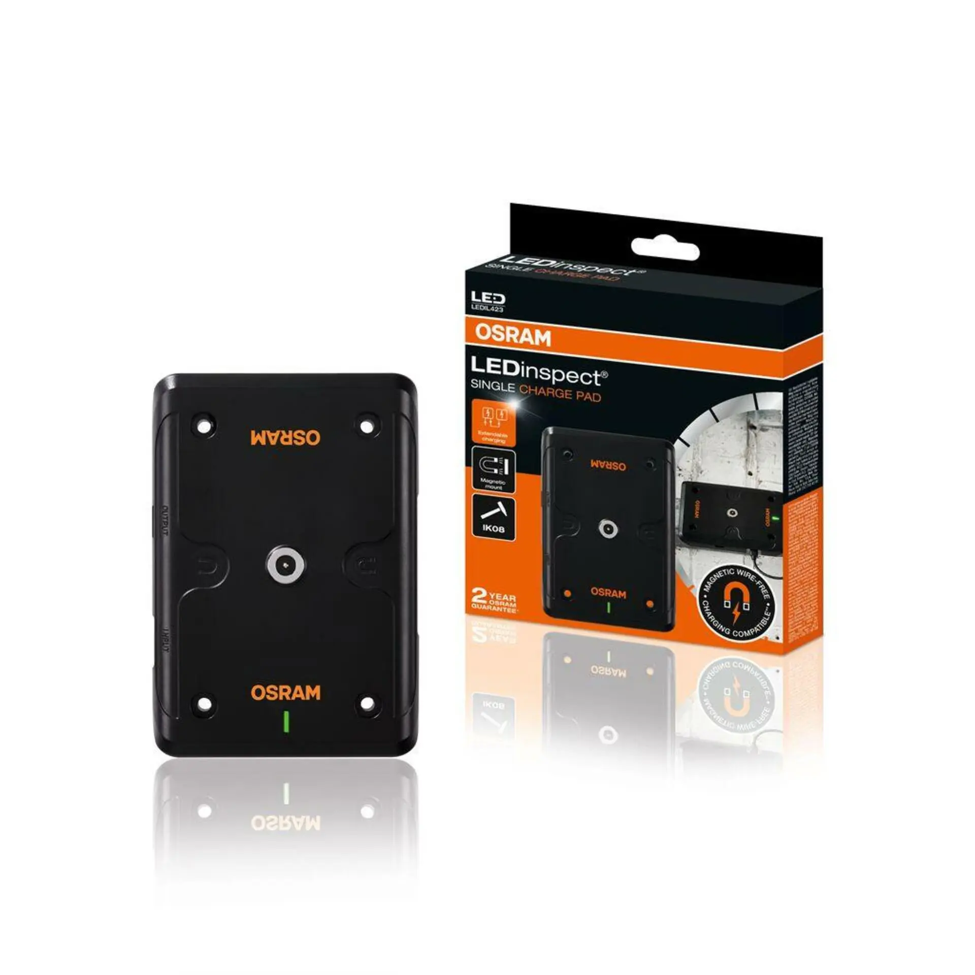 OSRAM LEDinspect SINGLE CHARGE PAD bezdrátová nabíjecí stanice 1ks LEDIL423