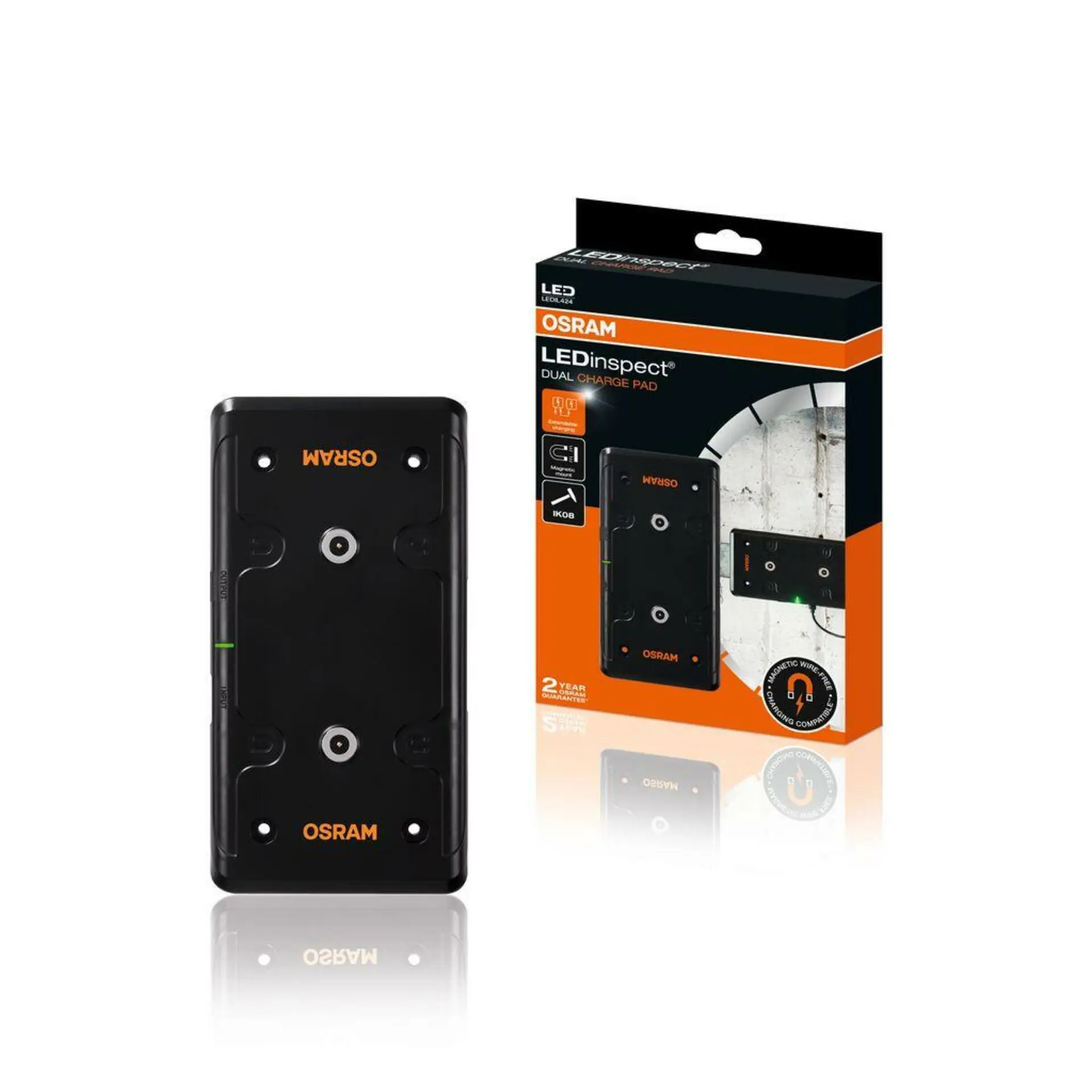 OSRAM LEDinspect DUAL CHARGE PAD bezdrátová nabíjecí stanice 1ks LEDIL424