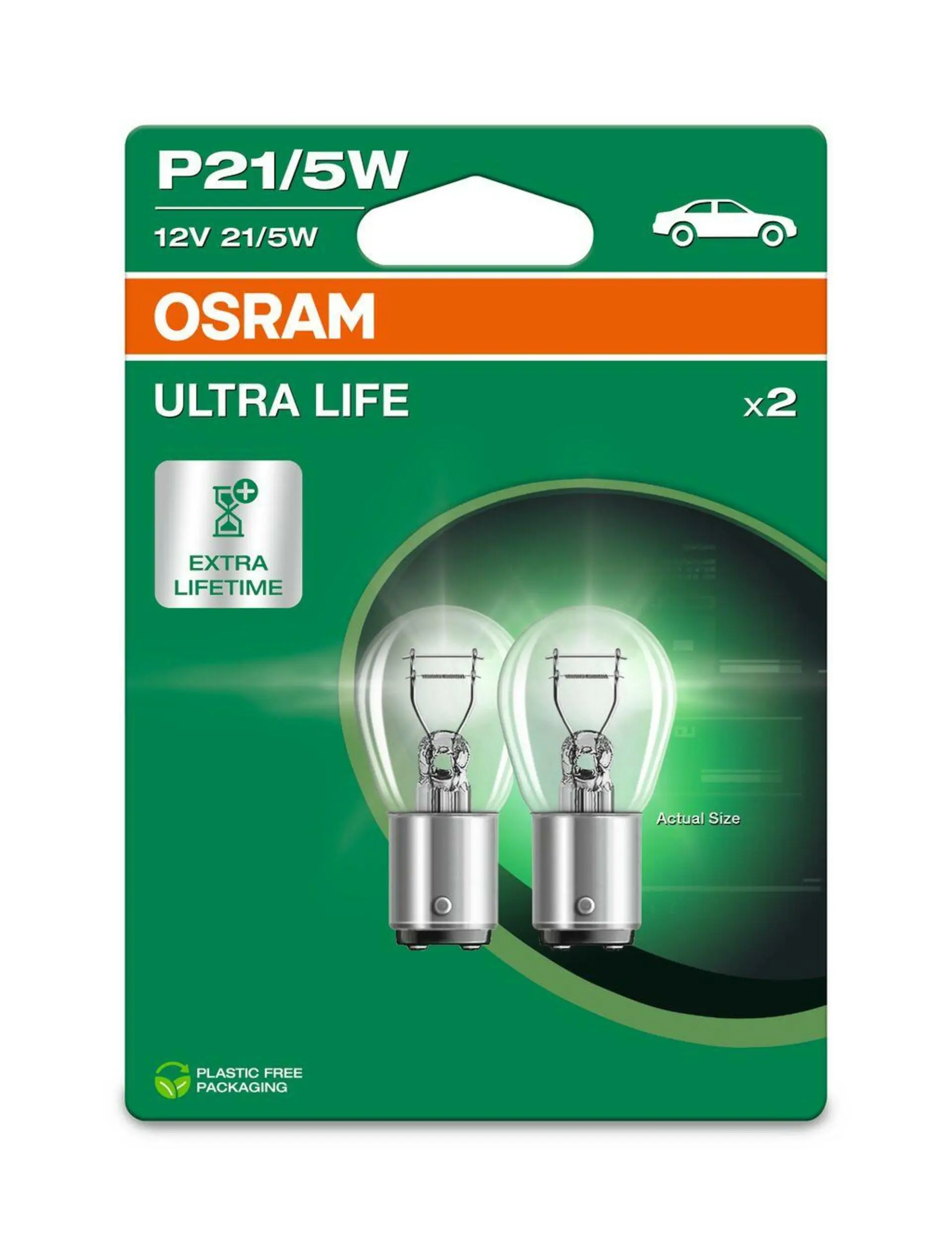 Ultra Life P21/5W 12V 21/5W OSRAM 7528ULT-2BL 7528ULT-2BL