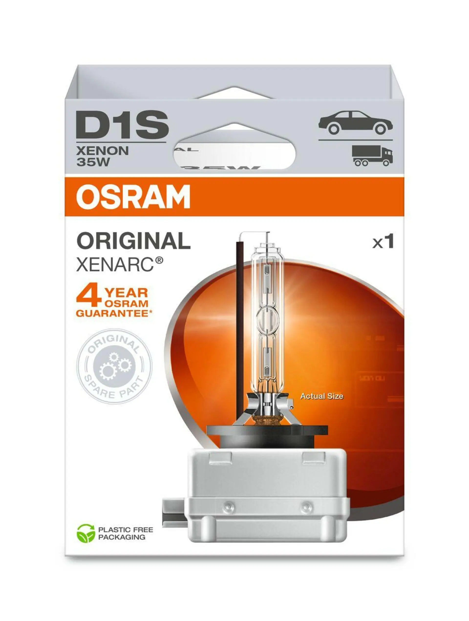 OSRAM D1S 35W PK32d-2 Original XENARC Softcover Box 66140-1HB