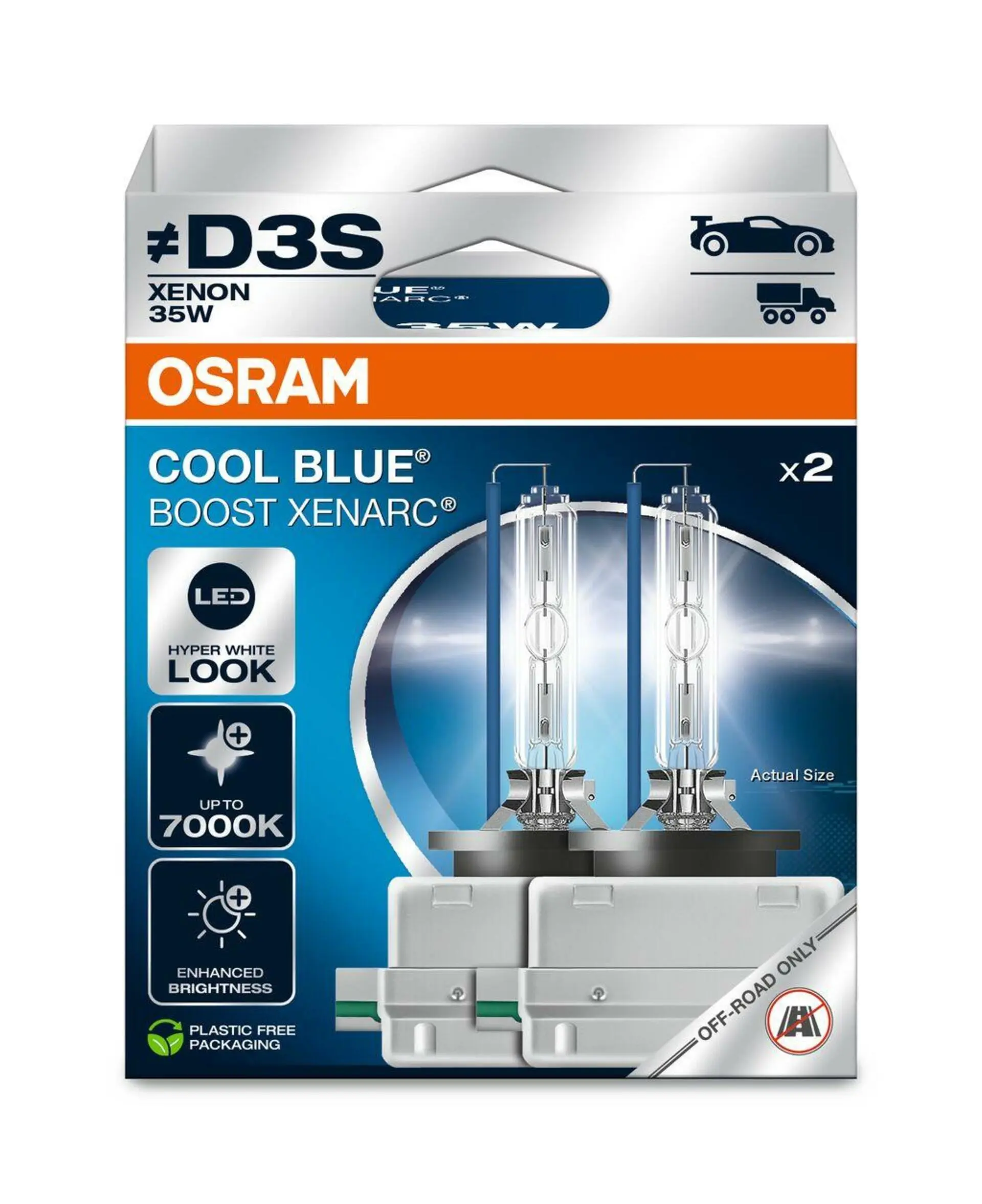 Xenarc Cool Blue Boost D3S 42V 35W OSRAM 66340CBB-2HB 66340CBB-2HB