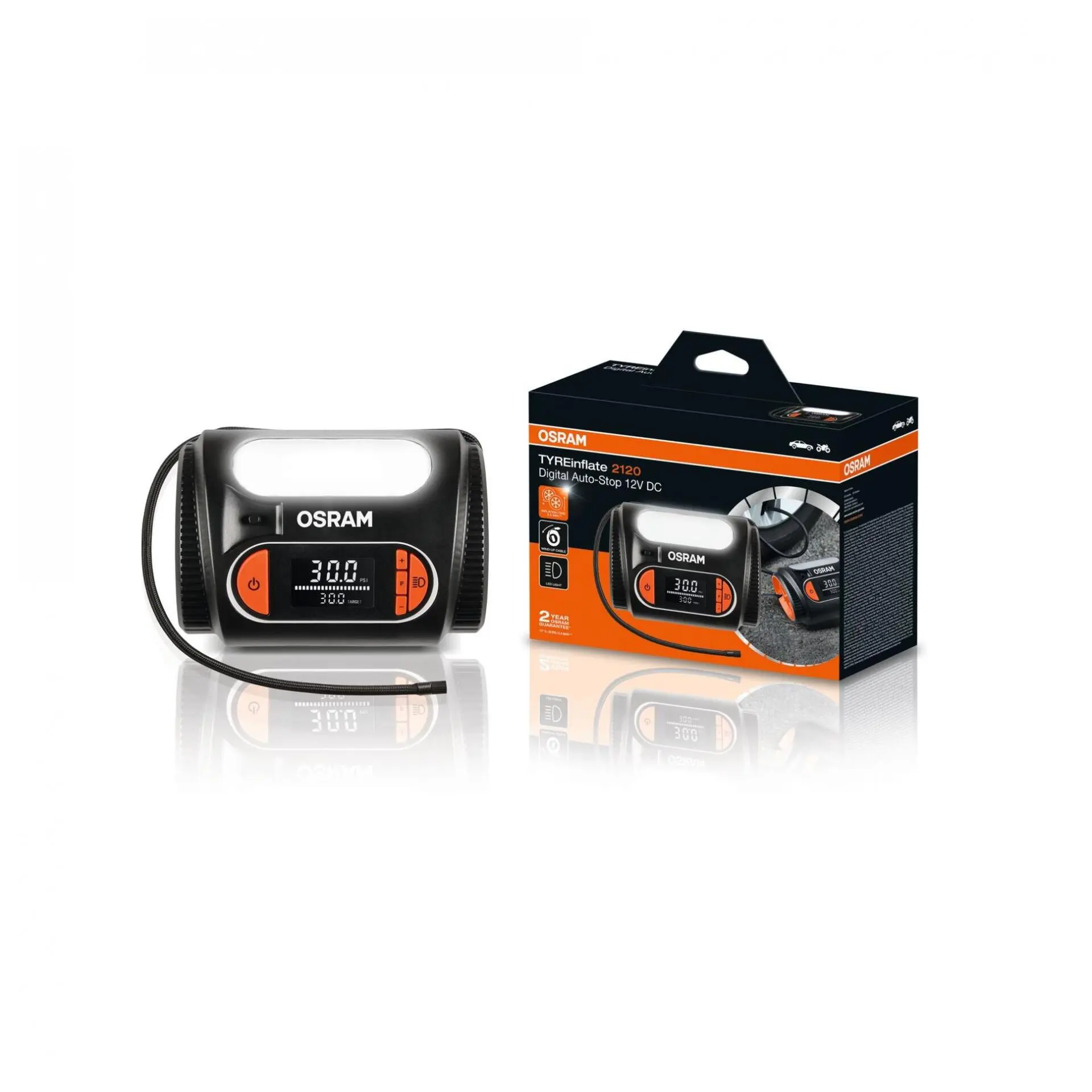 Vzduchový kompresor 2120 180W OSRAM OTI2120 OTI2120