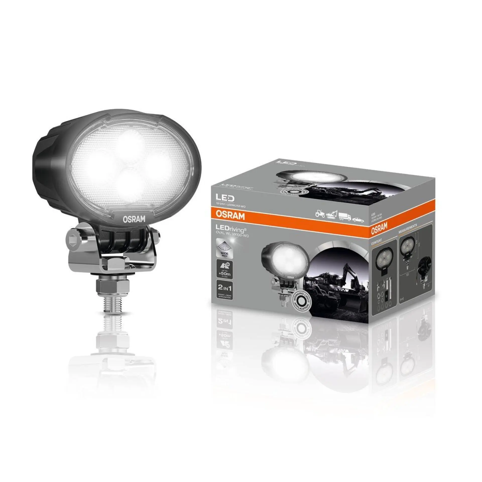 OvalWl Vx 100-Wd 12/24V 17W OSRAM LEDWL112-WD LEDWL112-WD