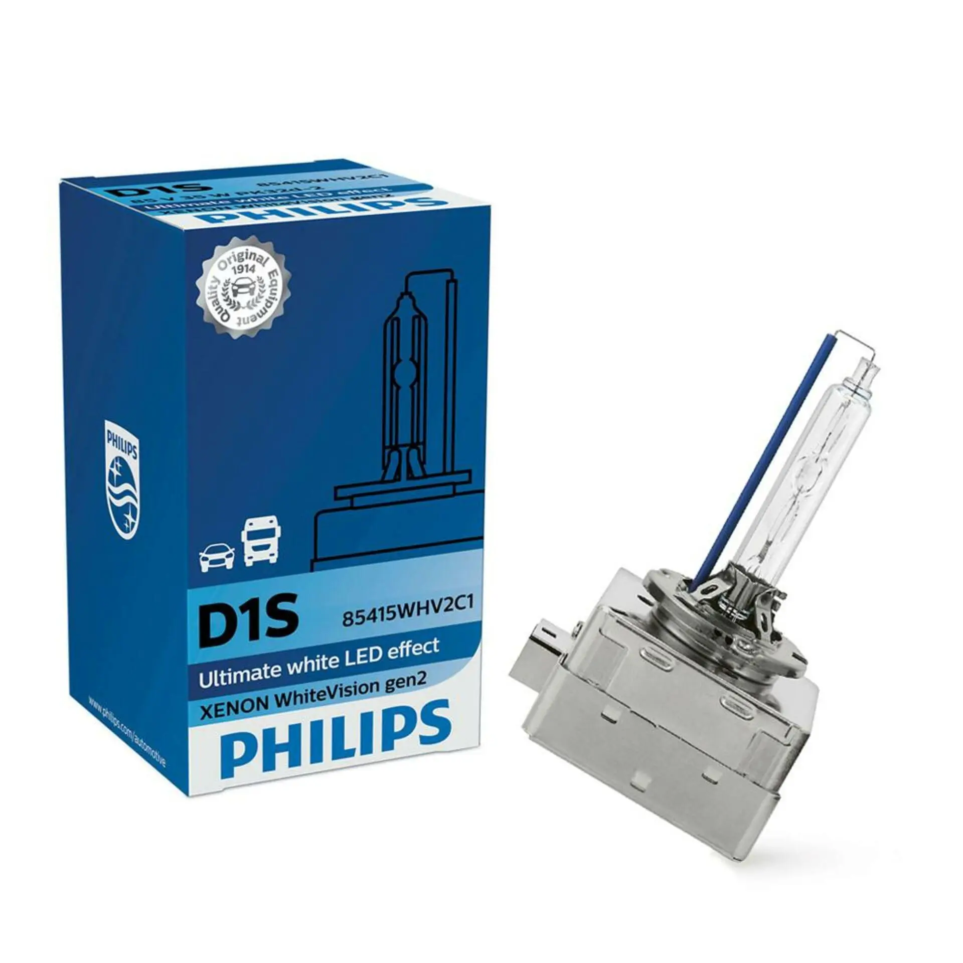Philips Xenon WhiteVision 85415WHV2C1 D1S 35 W