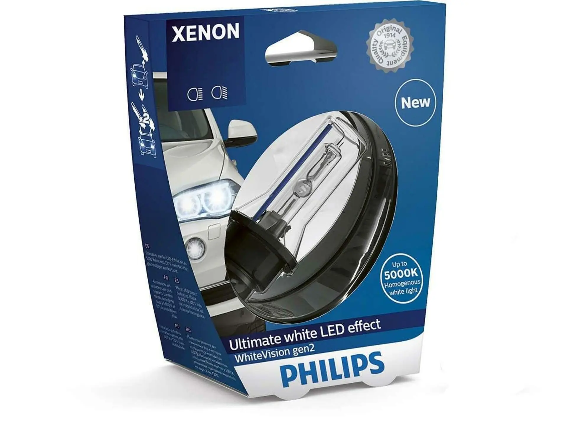 Výbojka D2R PHILIPS 85126WHV2S1 85126WHV2S1