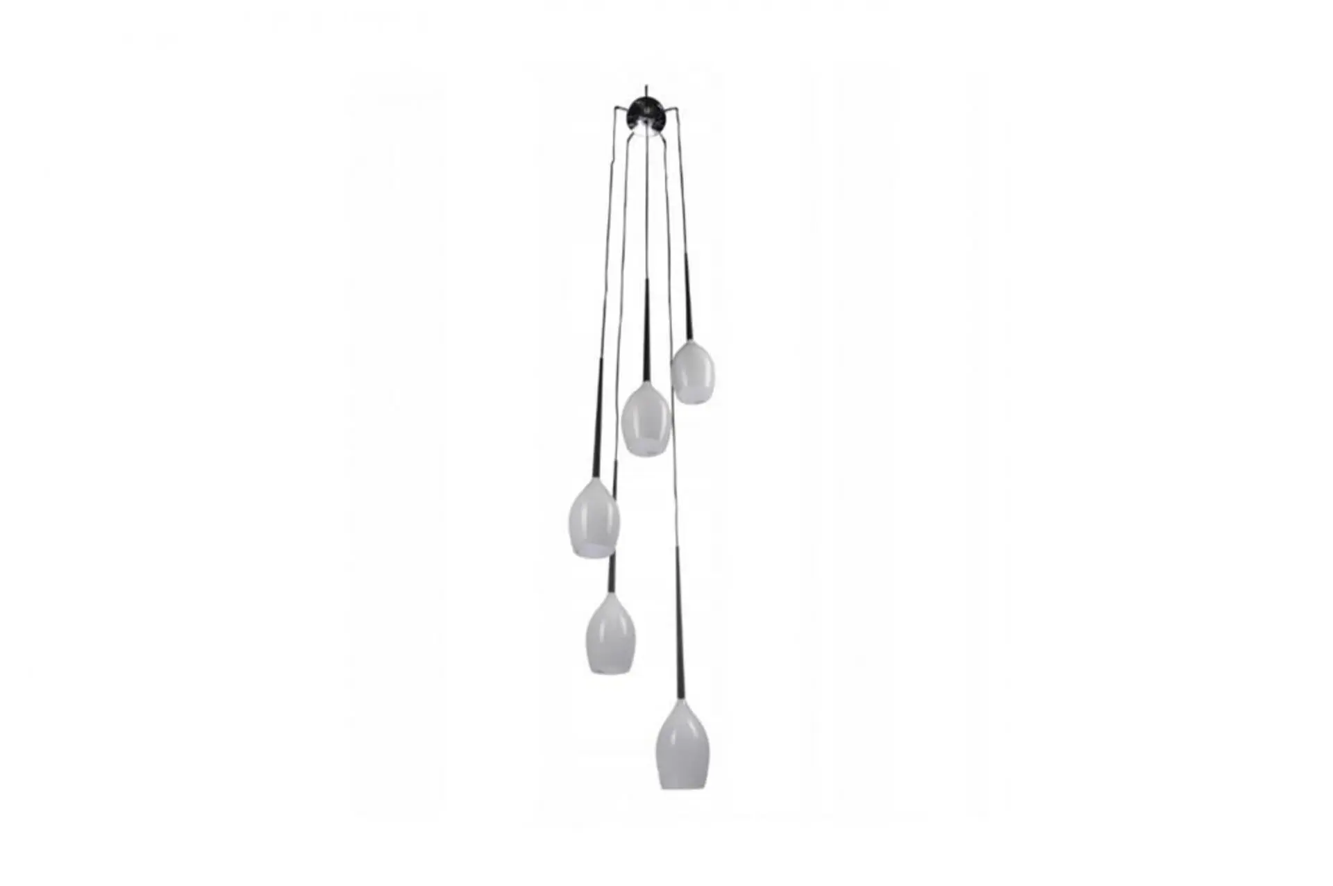 AZzardo IZZA závěsné svítidlo 5x E14 50W bez zdroje 40cm IP20, bílé
