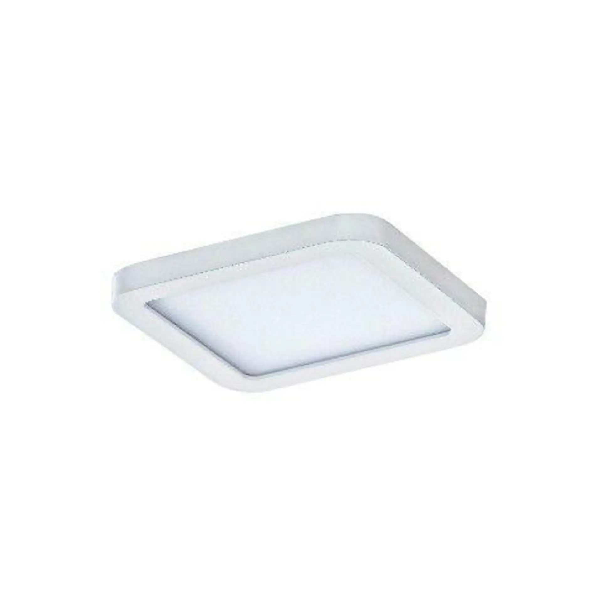 AZZ AZ2830 LED Stropní zápustné bodové svítidlo Azzardo Slim 9 Square 3000K IP44 white AZ2830 6W 500lm 3000K IP44 9cm čtvercové bílé - AZZARDO